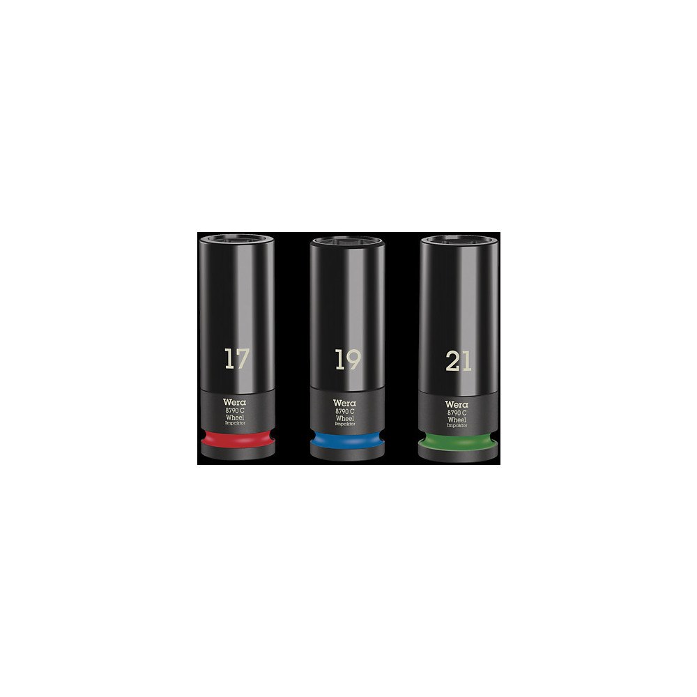 Wera Wera Impactor 8790 C - uttagsuppsättning - 3 delar
