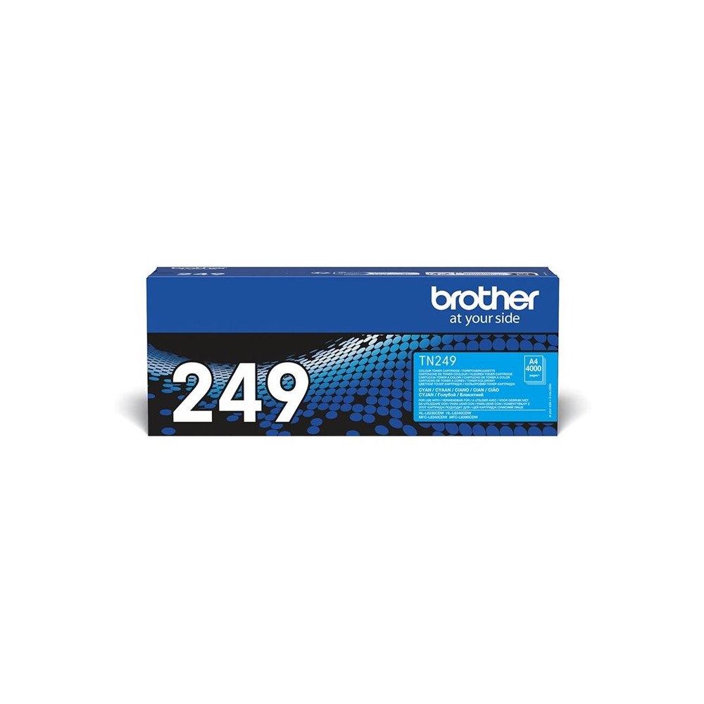 Brother Brother TN249C - superlång livslängd - cyan - original - tonerkassett