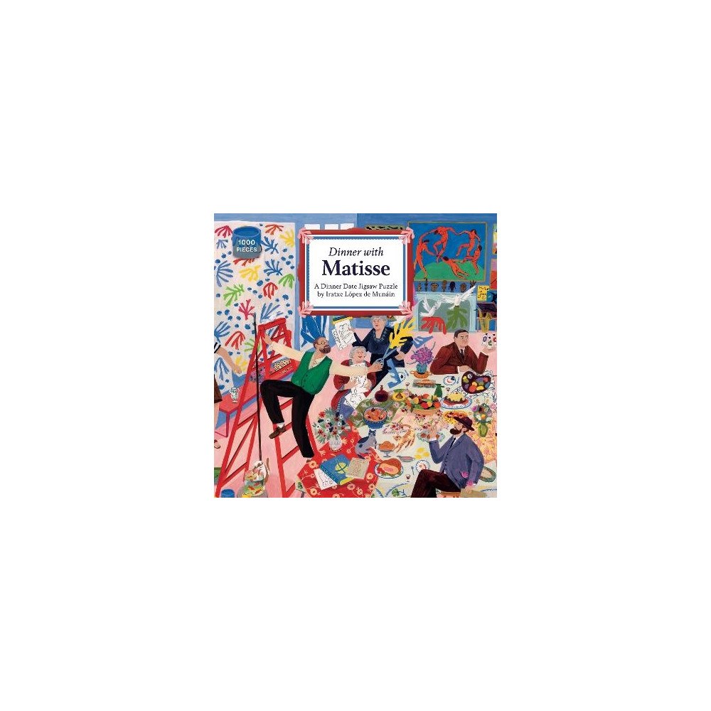 Iratxe Lopez de Munain Pussel Dinner with Matisse 1000 bitar (bok, eng)