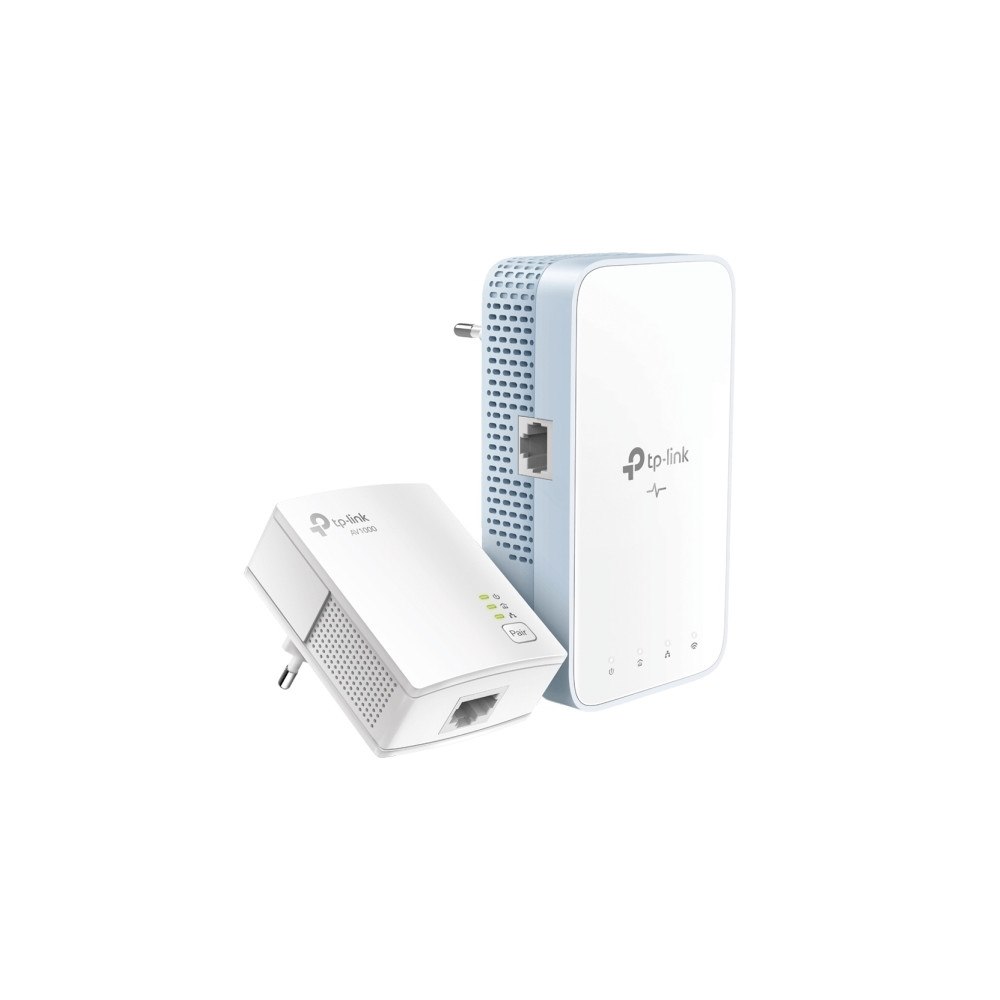 TP-LINK TP-Link TL-WPA1000 KIT V1 - PowerLine adaptersats - Wi-Fi 5 - vägginsticksbar