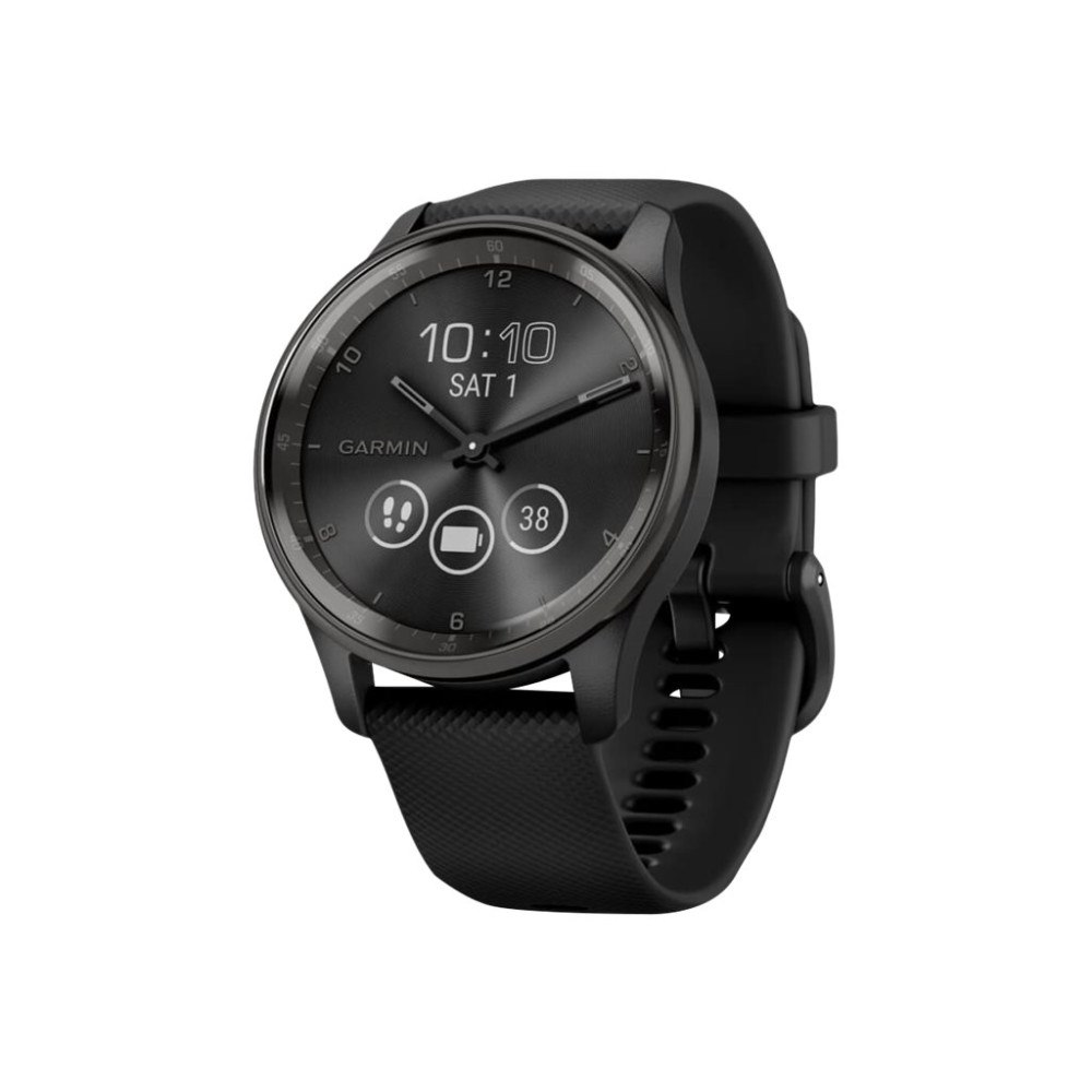 Garmin Garmin vívomove Trend - svart - smart klocka med band