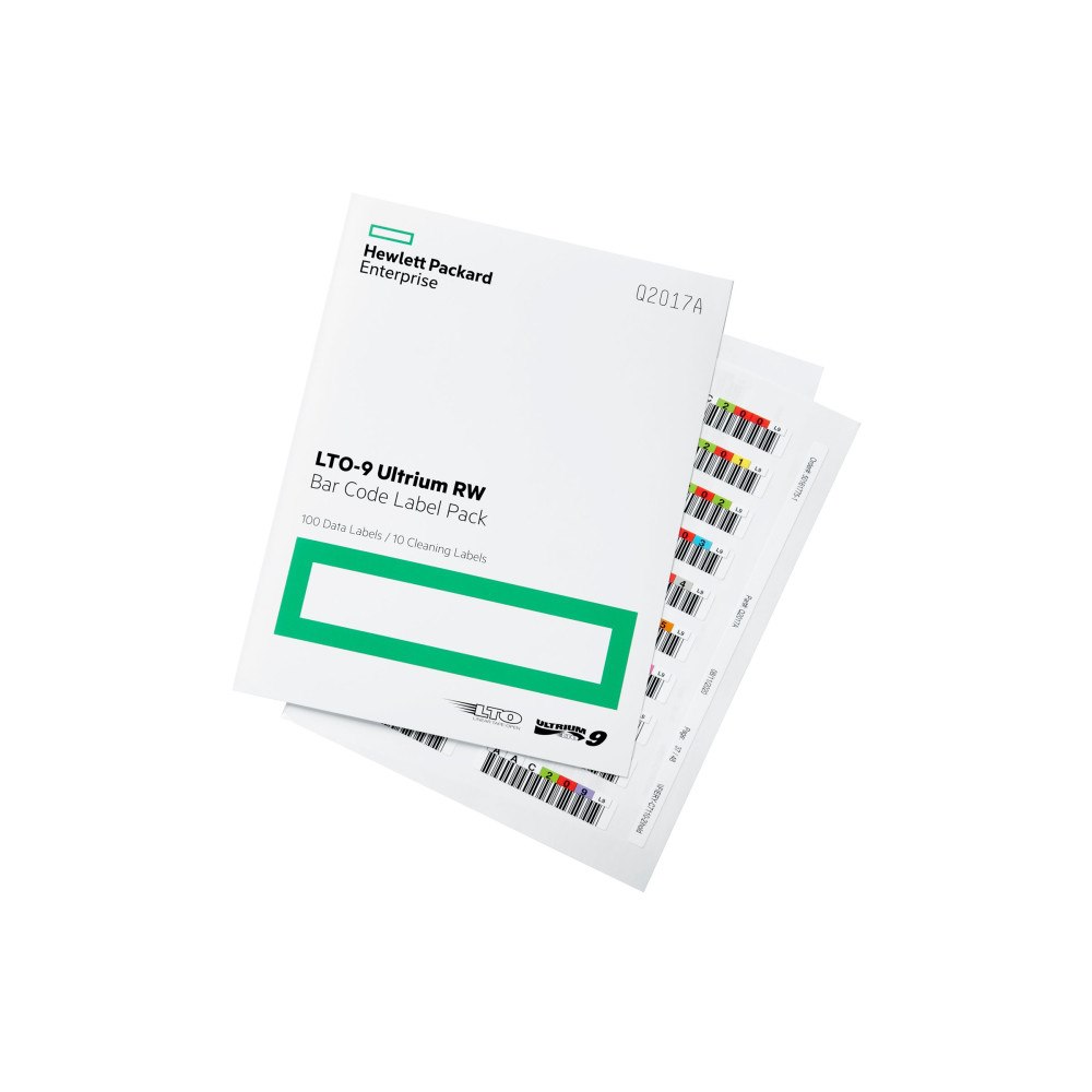 Hewlett Packard Enterprise HPE streckkodsetiketter (LTO-9)