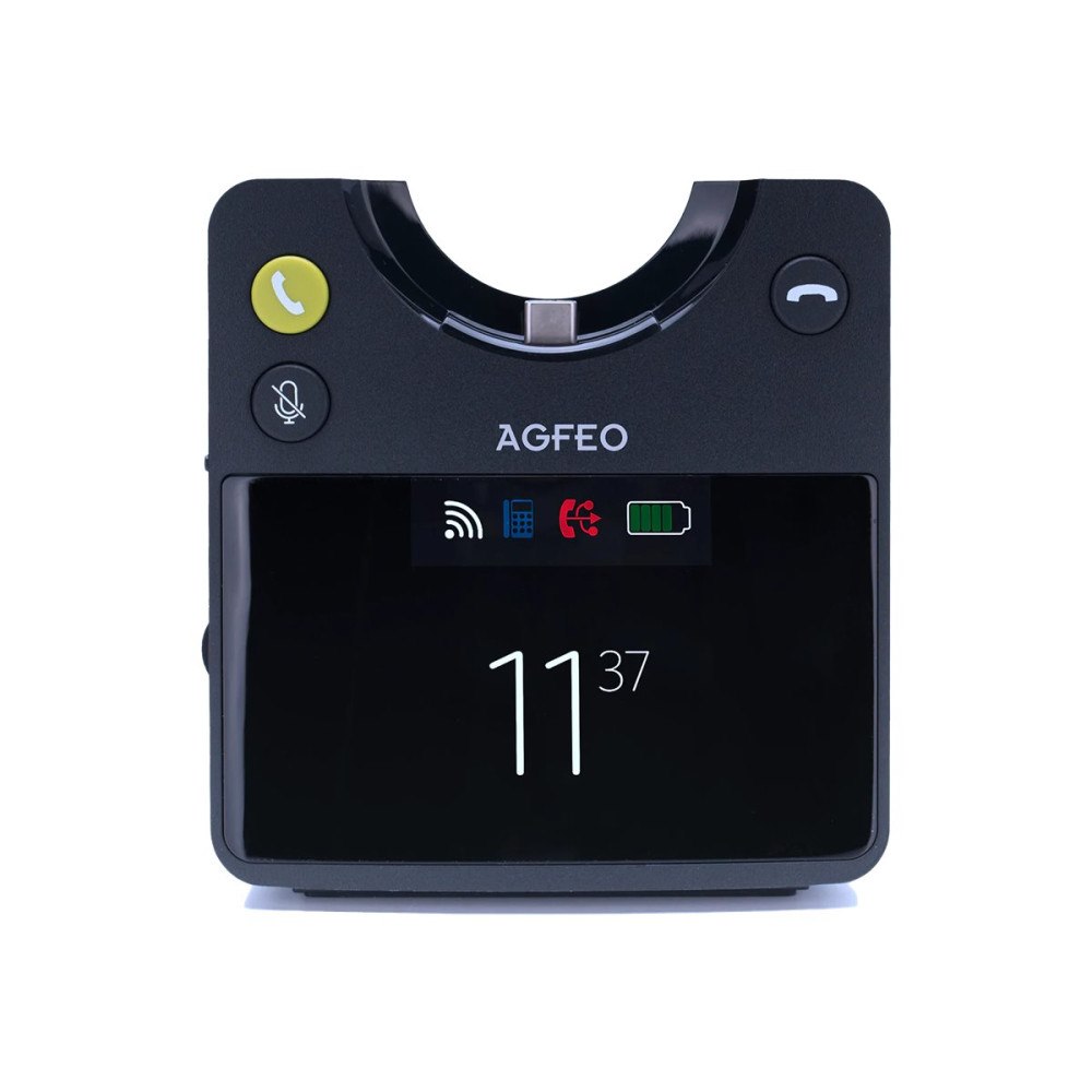 AGFEO Telekommunikation AGFEO headsetsändare/laddstation - USB