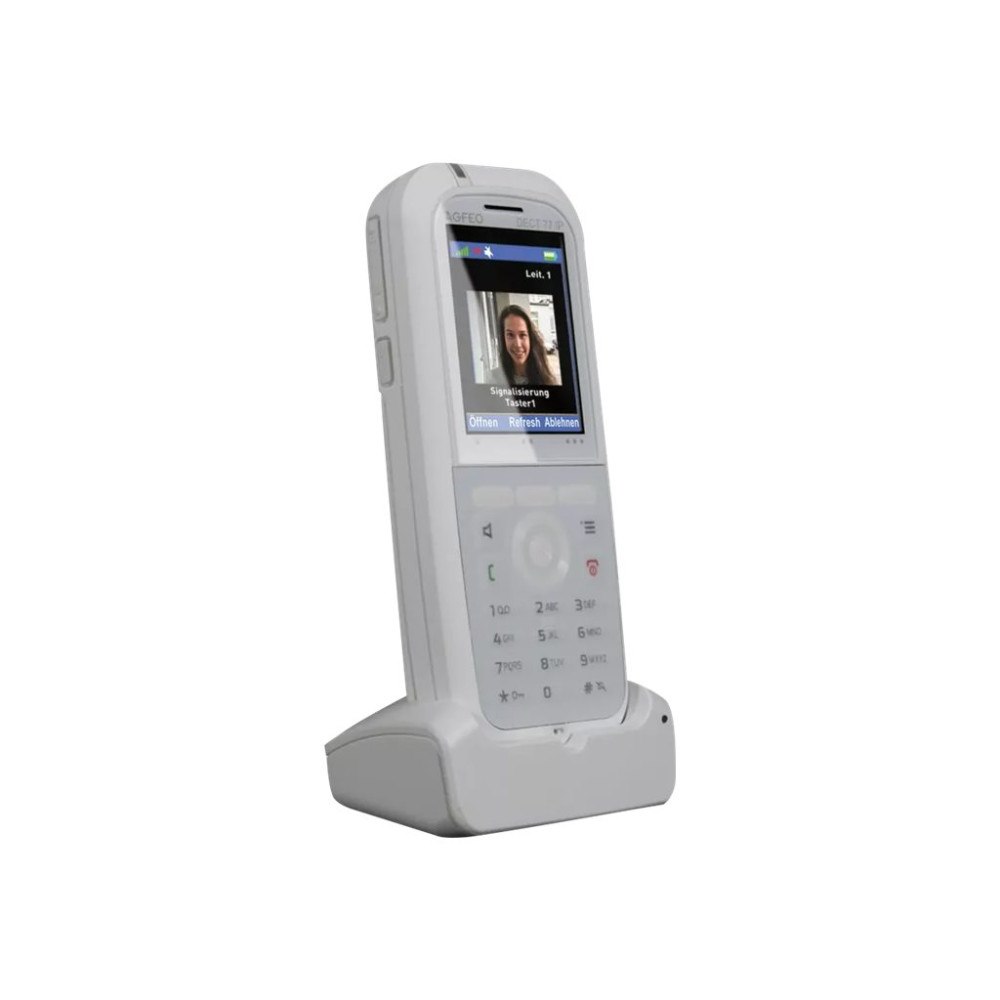 AGFEO Telekommunikation AGFEO DECT 77 IP - trådlös förlängningshandenhet - med Bluetooth interface