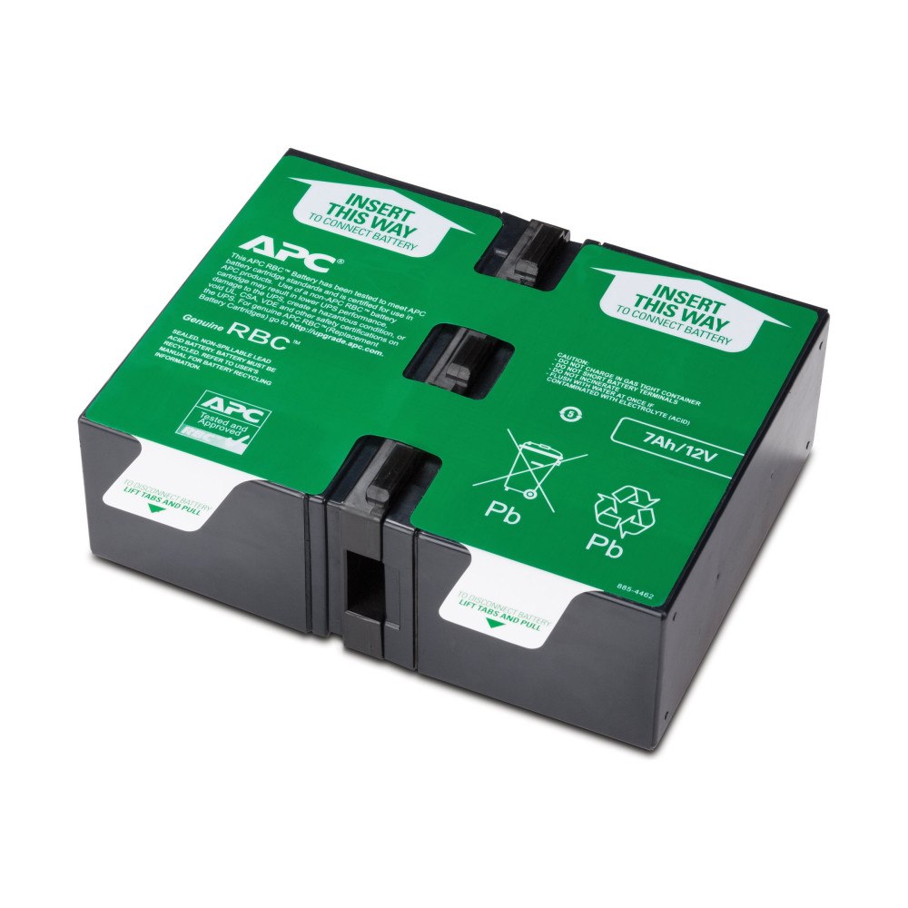 APC APC Replacement Battery Cartridge #123 - UPS-batteri - Bly-syra