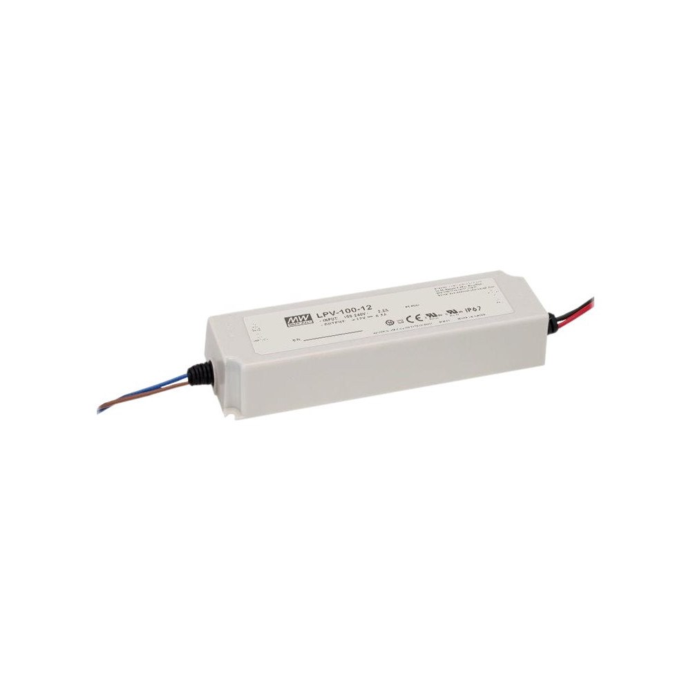 Mean Well Mean Well LPV-100-24 - LPV-100 Series - LED driver - 100.8 Watt