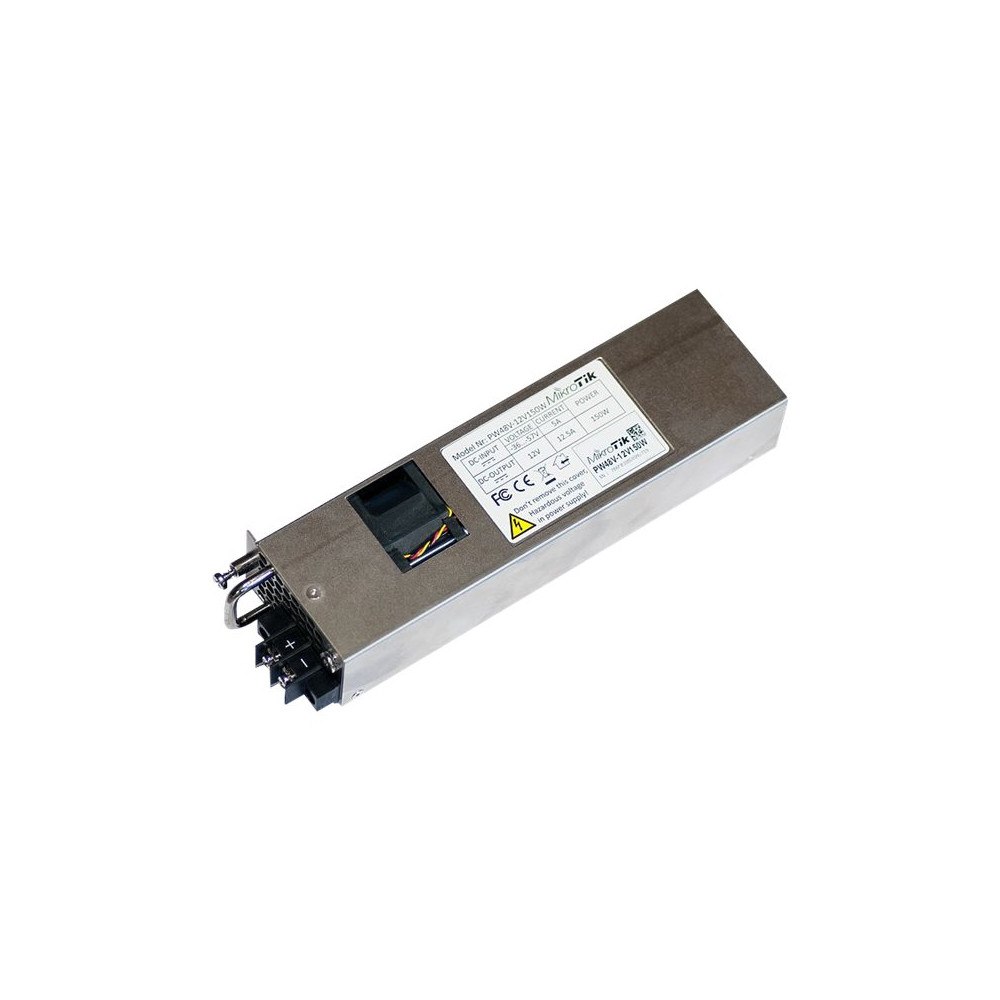 MikroTik MikroTik PW48V-12V150W - nätaggregat - hot-plug - 150 Watt
