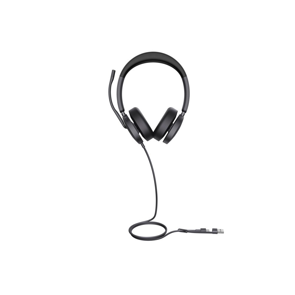 YEALINK Yealink UH48 Dual - headset - USB-C, USB-A