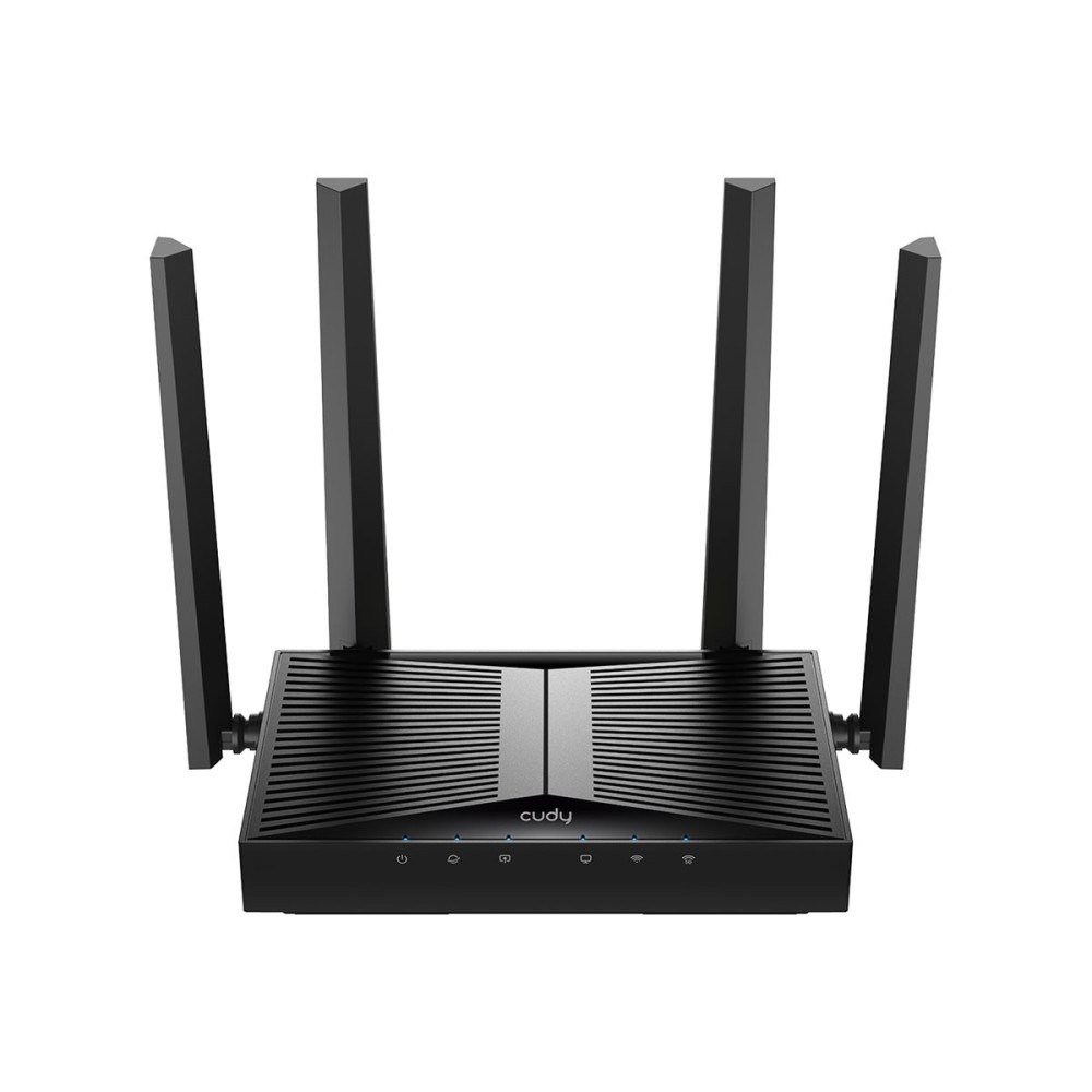 Shenzhen Cudy Technology Cudy WR3600H - 1.0 - trådlös router - Wi-Fi 7 - skrivbordsmodell, väggmonterbar