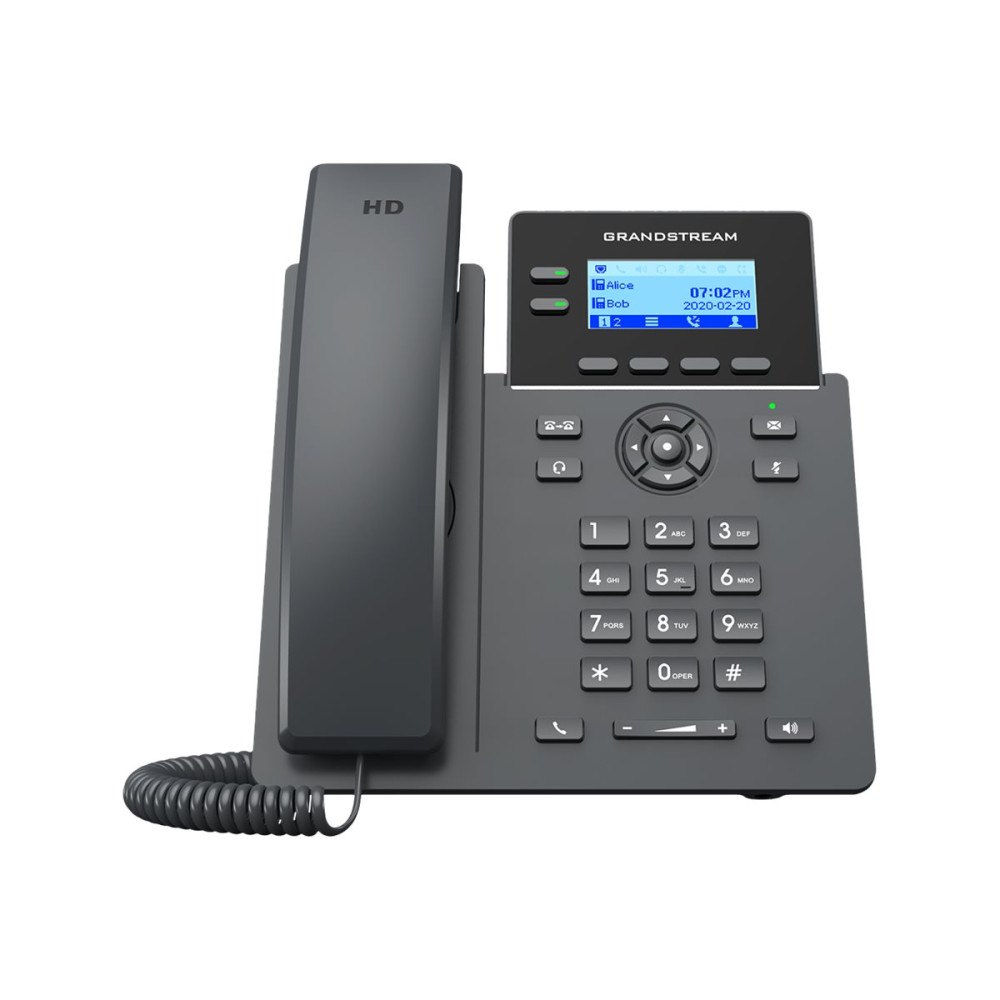 Grandstream Grandstream GRP2602G - VoIP-telefon - 5-vägs samtalsförmåg