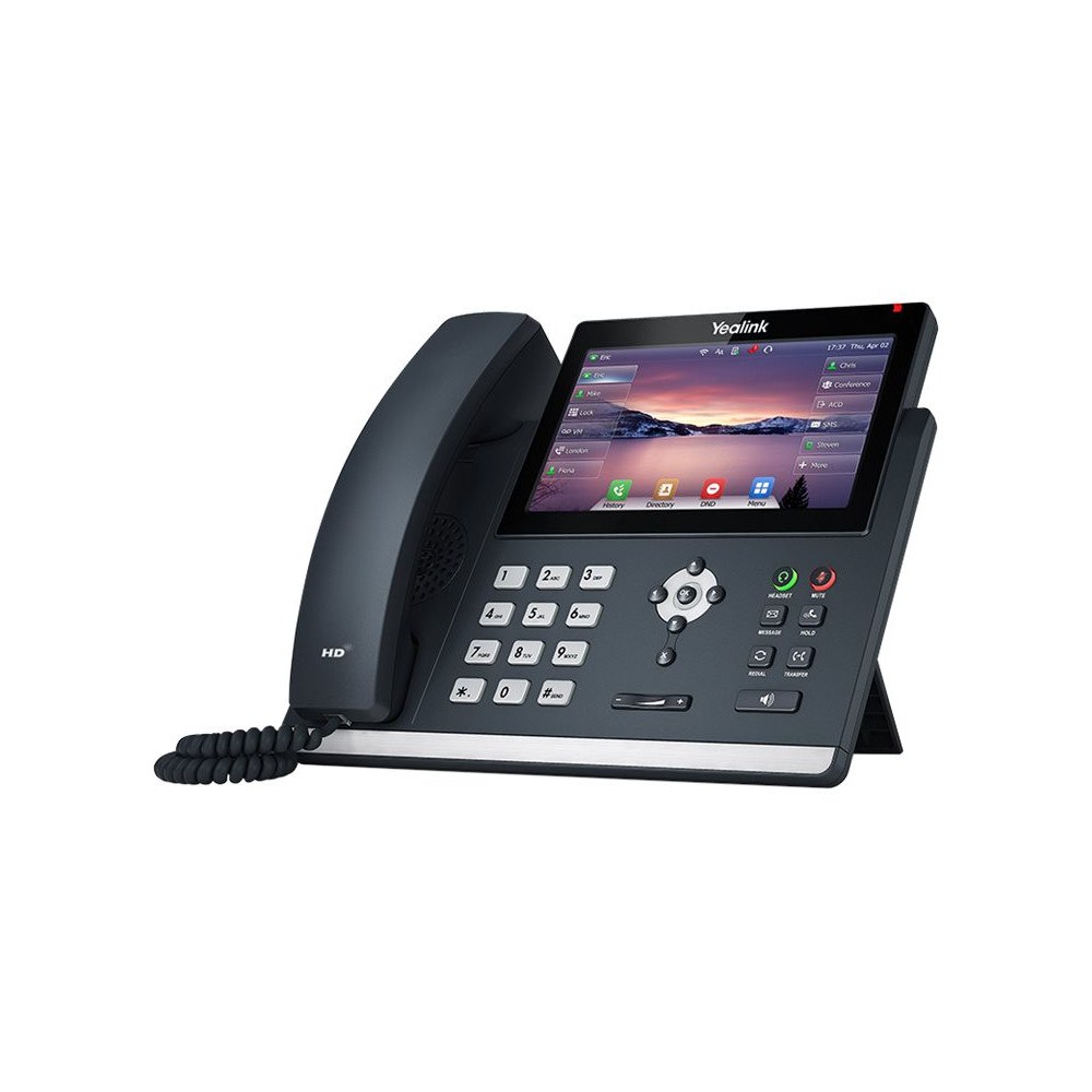 YEALINK Yealink SIP-T48U - VoIP-telefon med nummerpresentation - 10-riktad samtalsförmåg