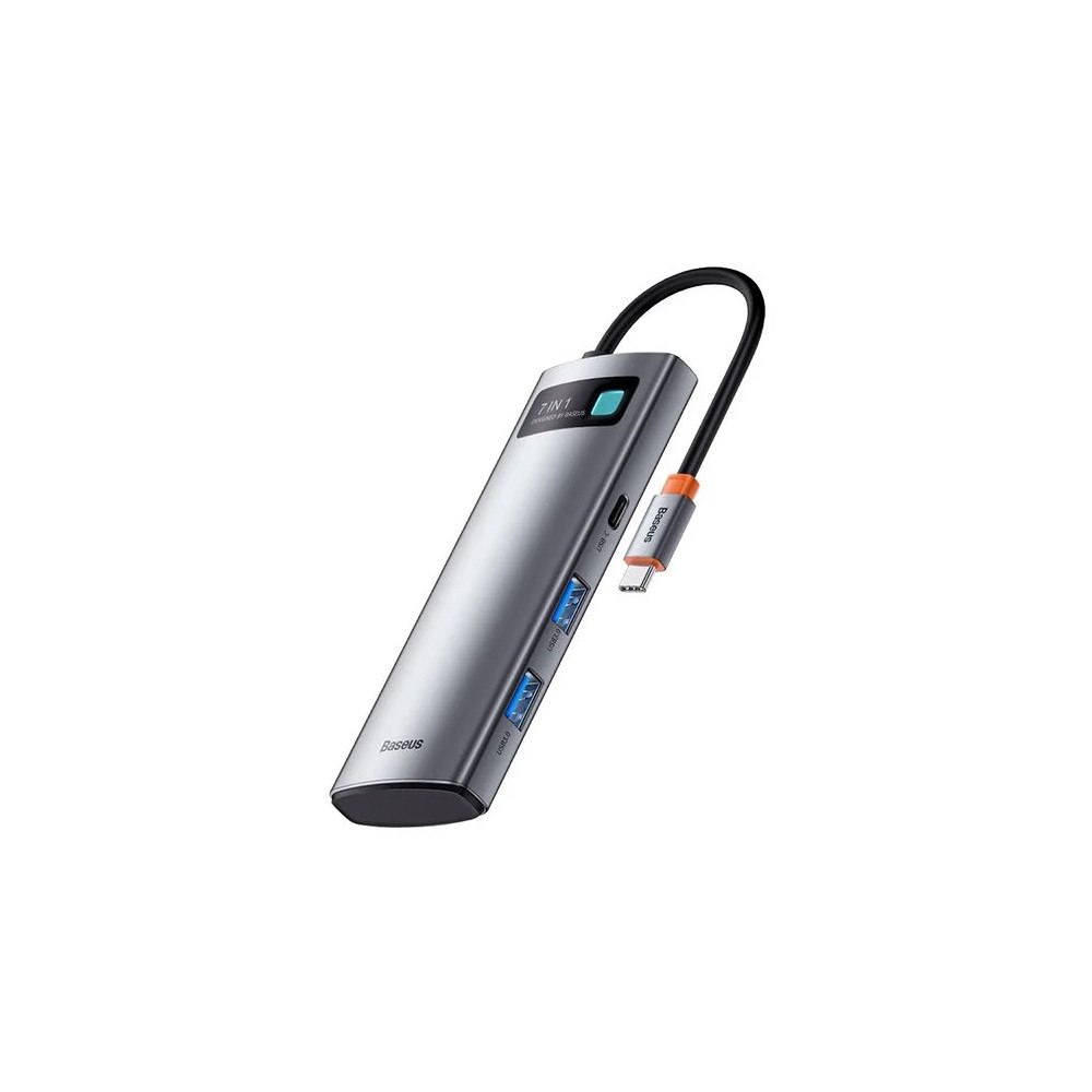 Baseus Baseus 7-i-1 adapter WKWG020113 Hub USB-C till 2x USB 3.0 +...