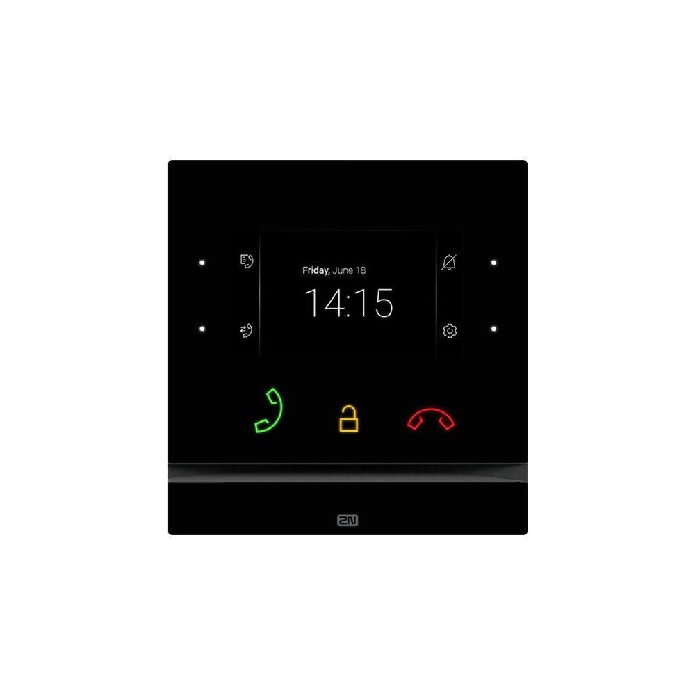 2N TELEKOMUNIKACE 2N Indoor Compact - answering unit - svart
