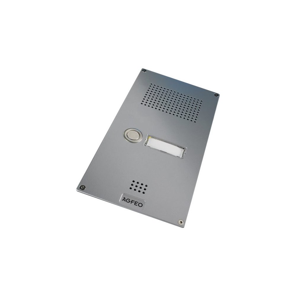 AGFEO Telekommunikation AGFEO Premium TFE 1 - dörrklocka - 1 button - silver