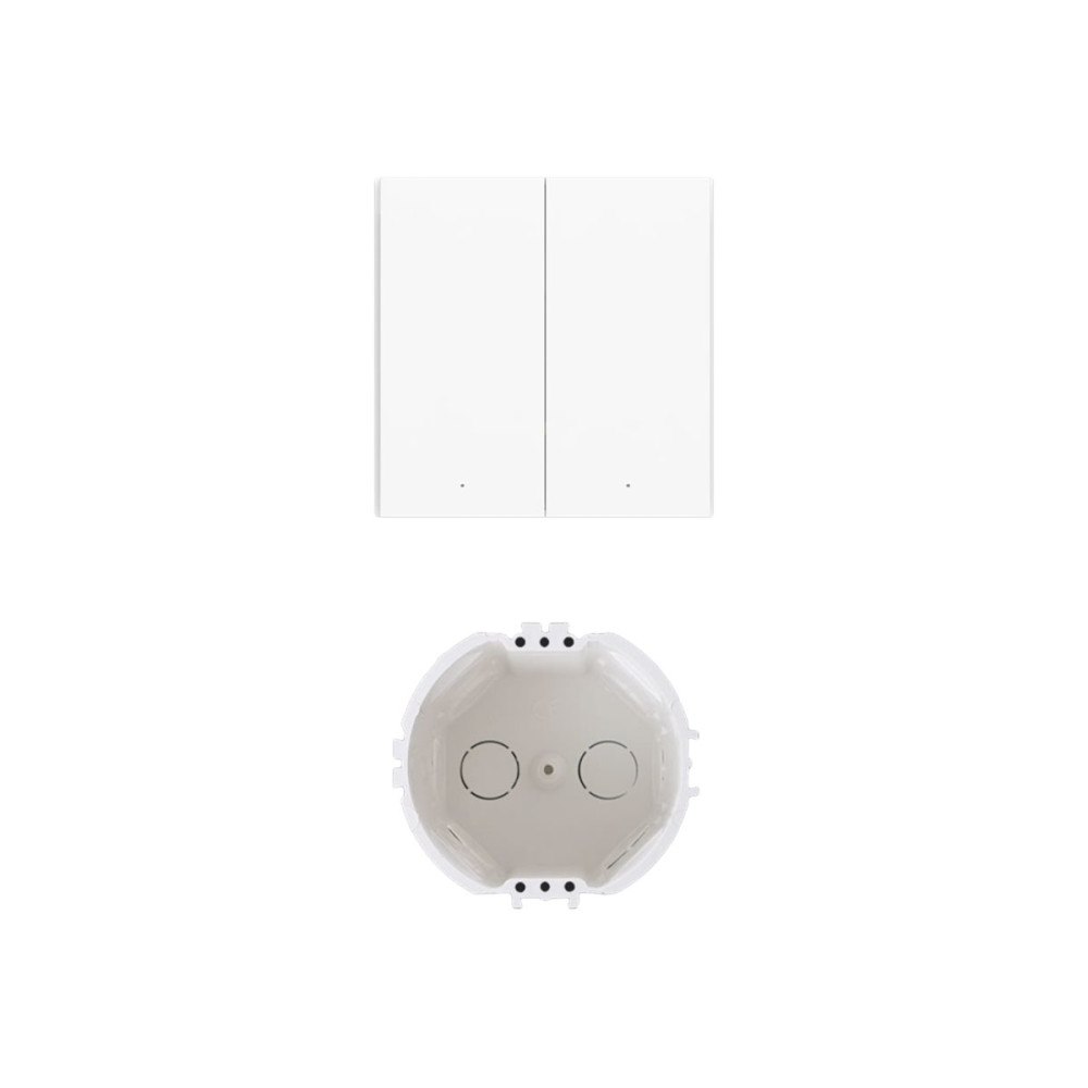 Lumi United Technology Aqara H1 - smart omkopplare - med neutralt - ZigBee 3.0 - vit