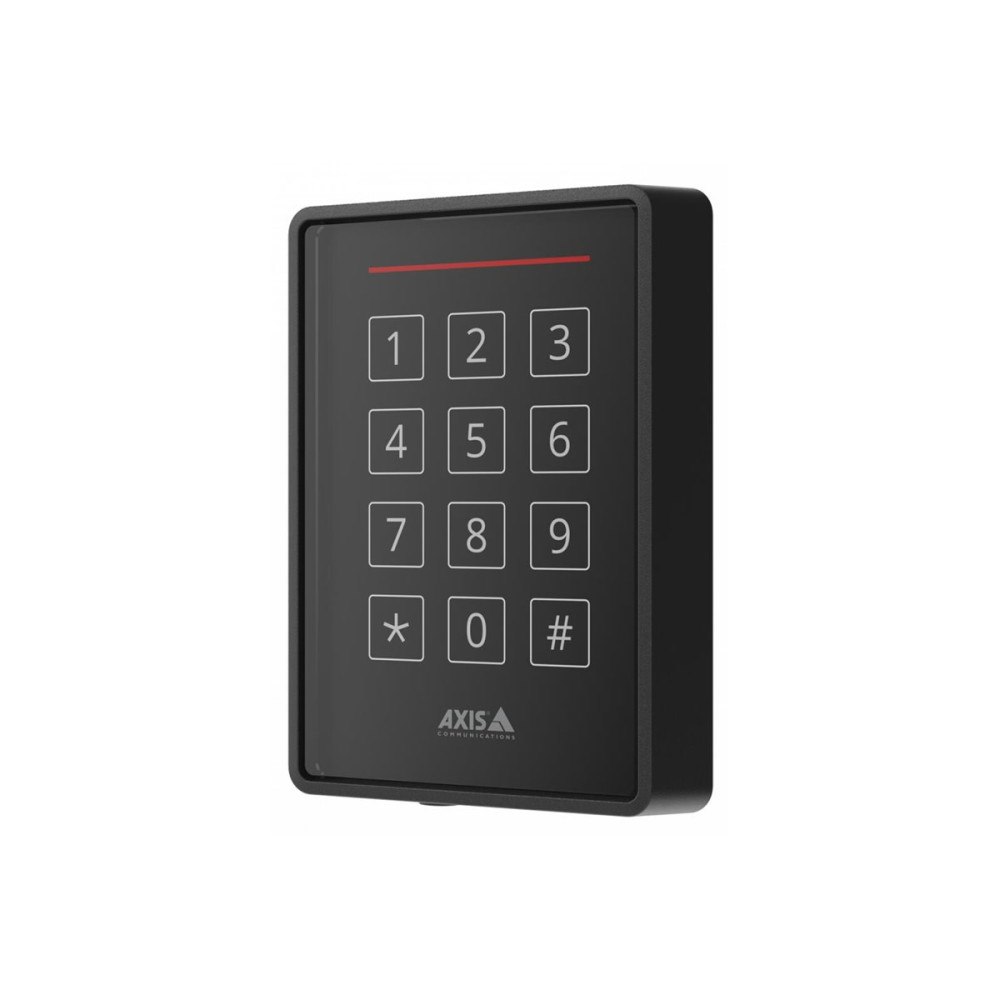 Axis Communications Axis A4120-E - RFID närhetsgivare/knappsats - svart, NCS S 9000-N