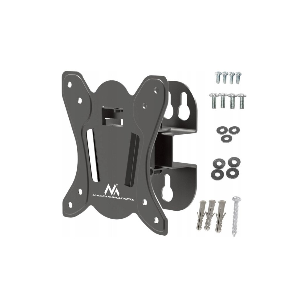 MACLEAN Maclean MC-415 Väggfäste för TV-monitor 13"-32" 30kg Tilt Ro...