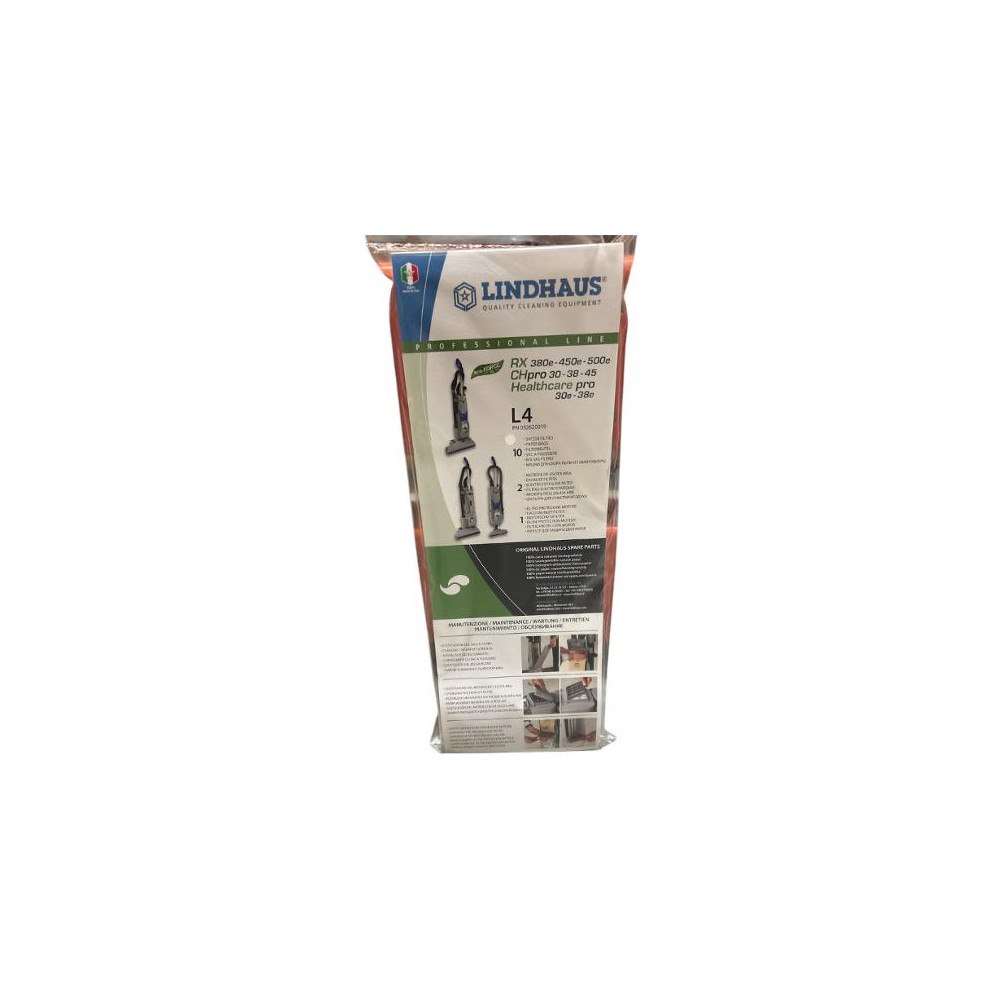 LINDHAUS Dammsugarpåse LINDHAUS rx450e 10/fp