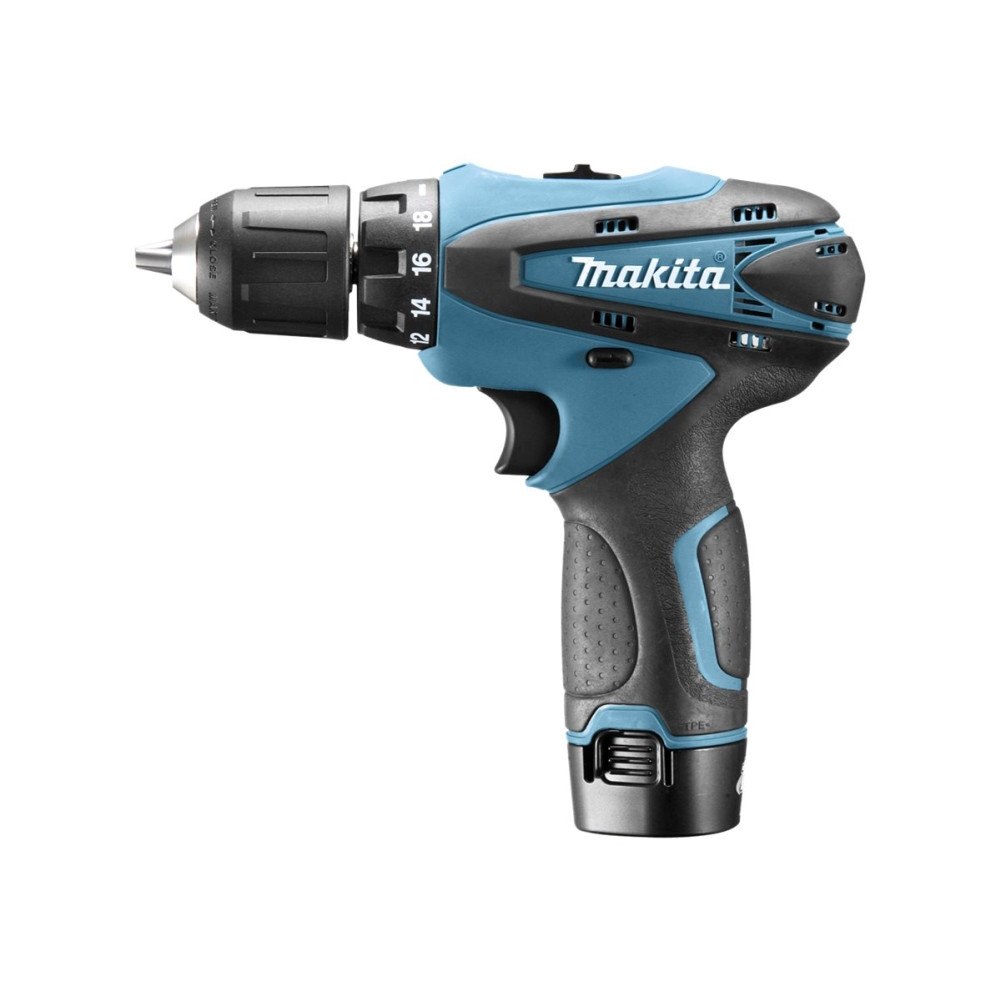 Makita Makita DF330DWE borr/drivare - sladdlös - 2 hastigheter - 2 batterier
