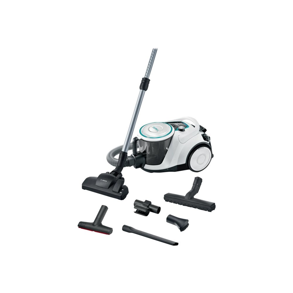 Bosch Bosch Serie | 6 ProHygienic BGC41XHYG - dammsugare - med behållare - vit