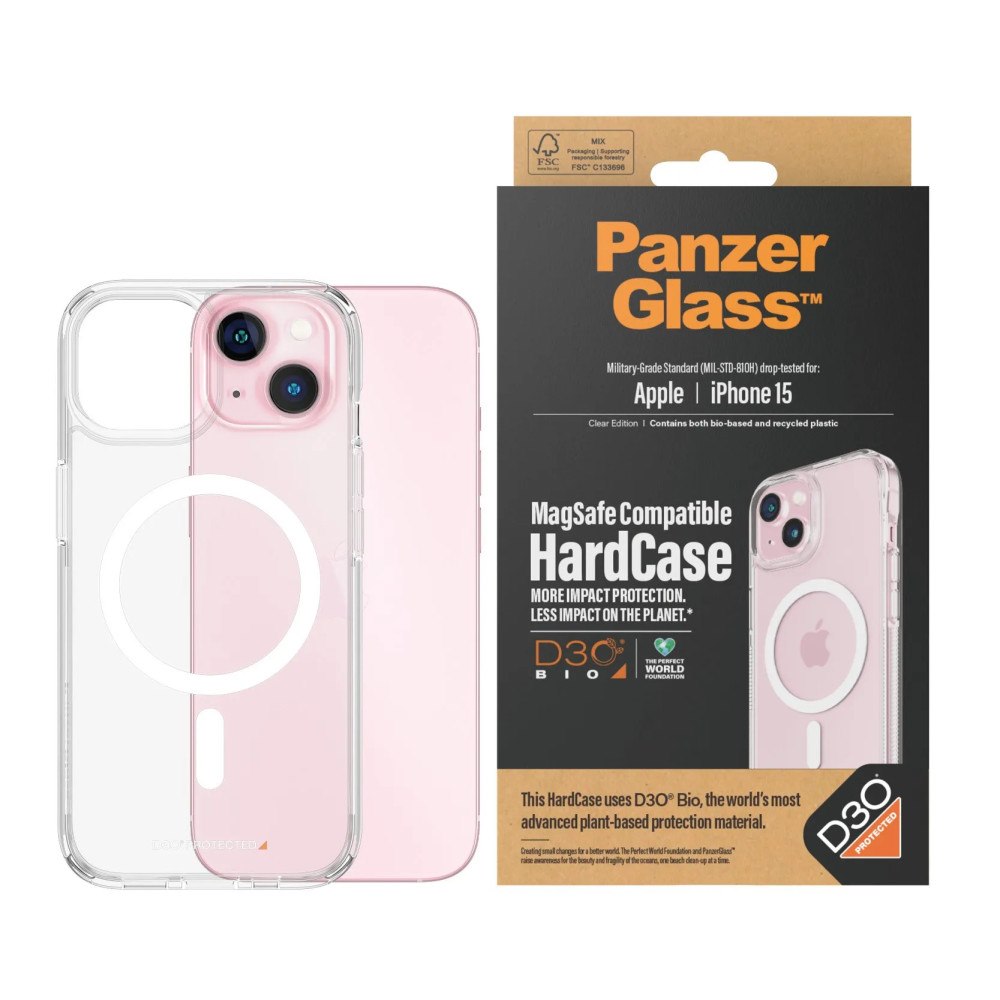 PanzerGlass PanzerGlass HardCase Clear Edition - baksidesskydd för mobiltelefon
