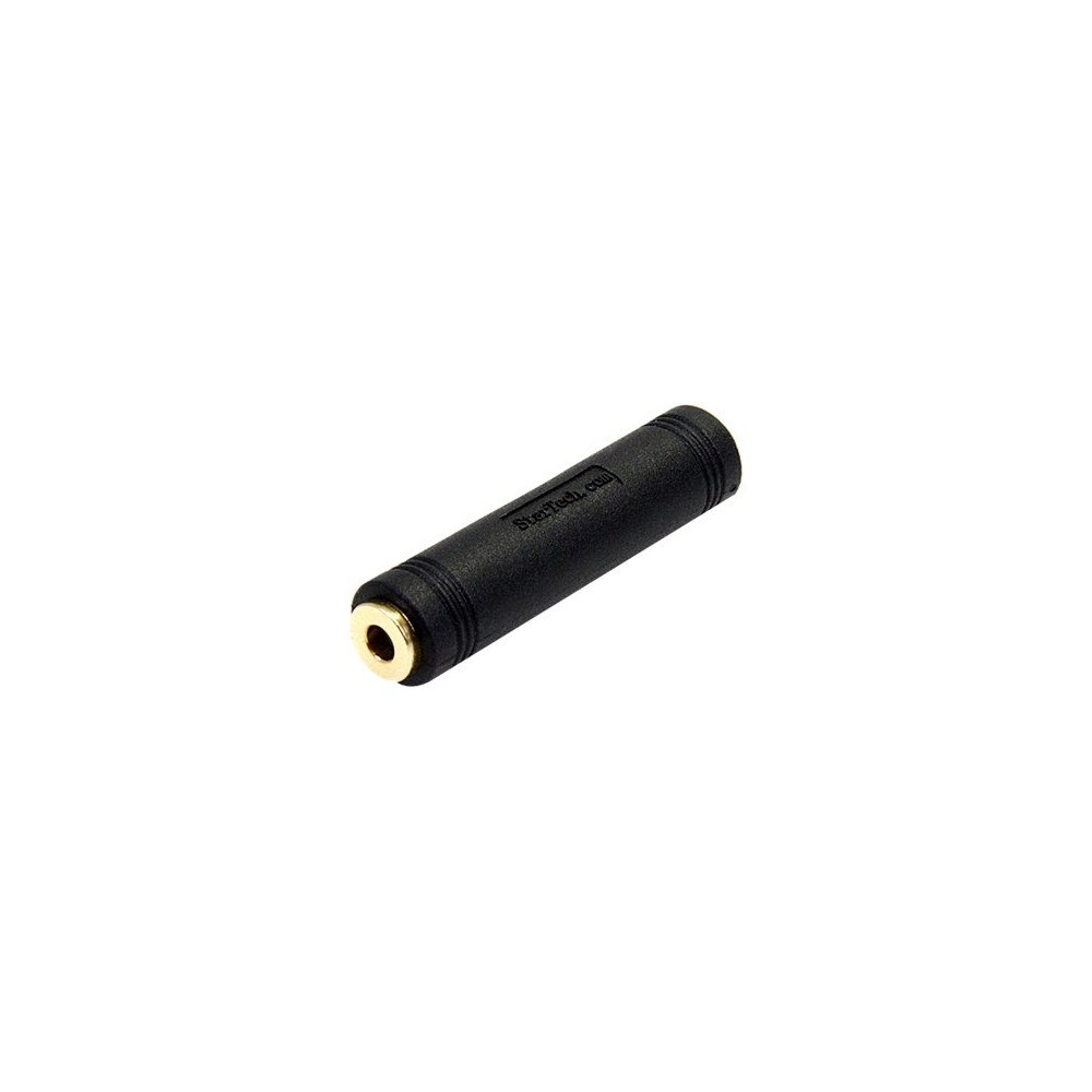 StarTech.com StarTech.com 3.5mm Female to Female Coupler - 3.5mm Audio Coupler - Gold Plated Connectors - Female/Female - Aux Cord Ad...