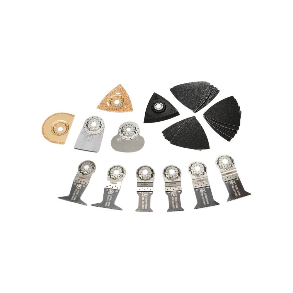 FEIN Fein Beat of Renovation tillbehörssats för multiverktyg - 26 delar