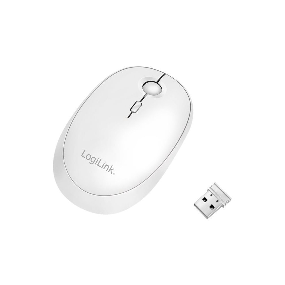 2direct LogiLink - mus - 2.4 GHz, Bluetooth 4.0 - vit