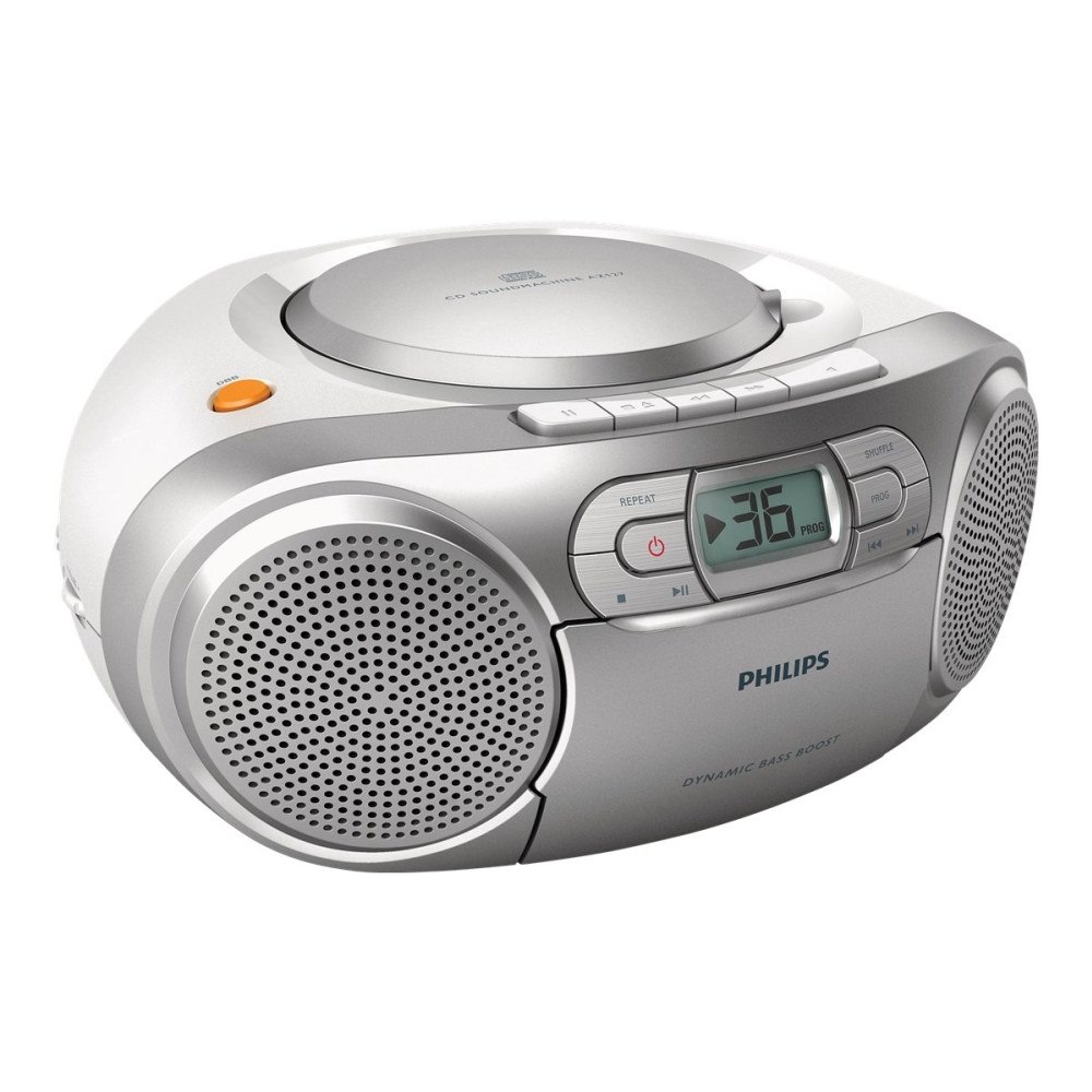 Philips Philips AZ127 - boombox - CD, Cassette