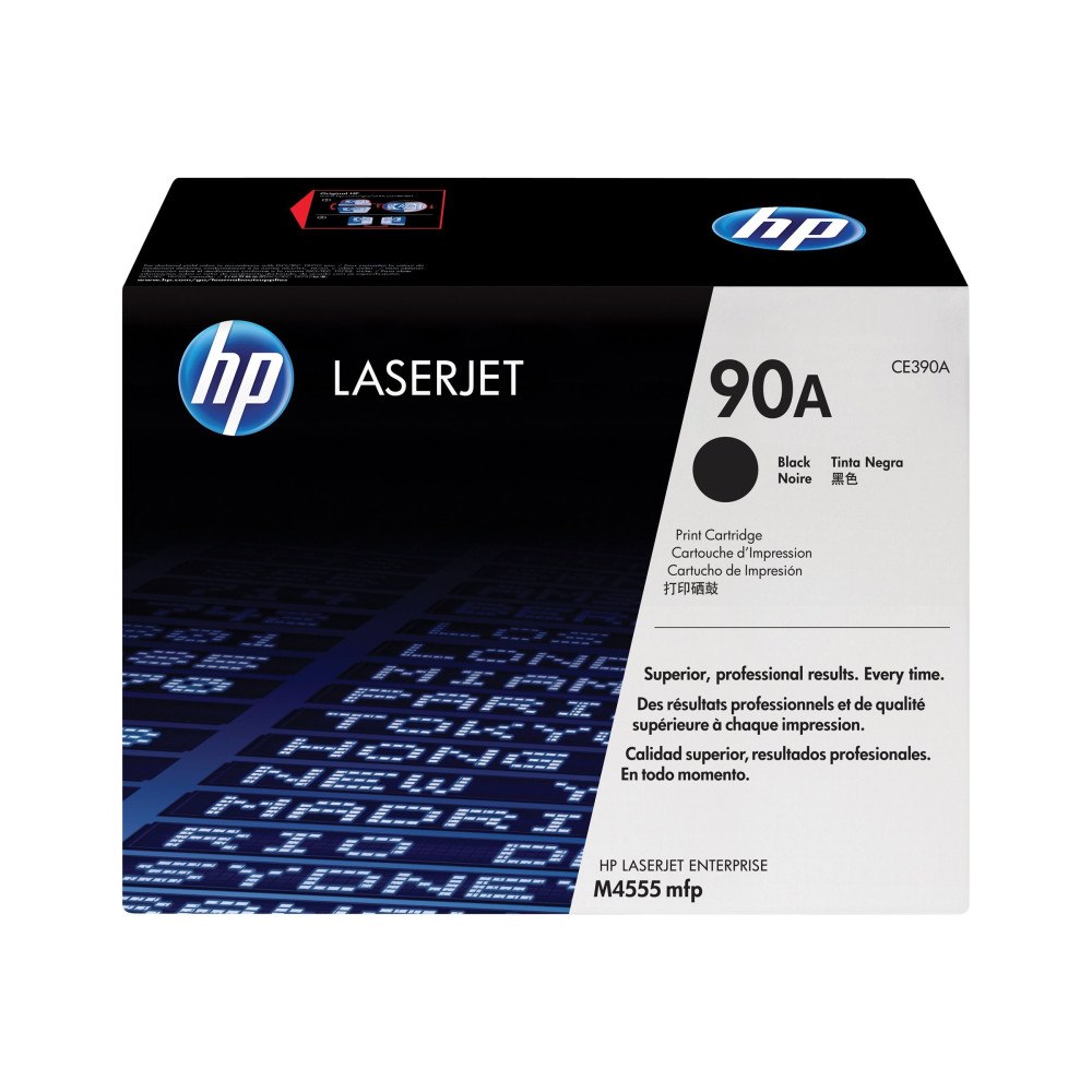 HP HP 90A - svart - original - LaserJet - tonerkassett (CE390A)