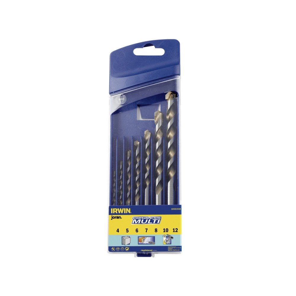 IRWIN IRWIN 10501938, Borr, Borrsats, Lättbetong, Marmor, Metallpl...