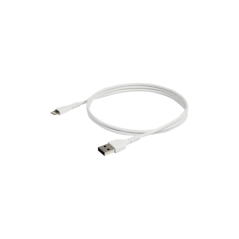 StarTech.com StarTech.com 1m tålig vitt USB-A till Blixtkabel