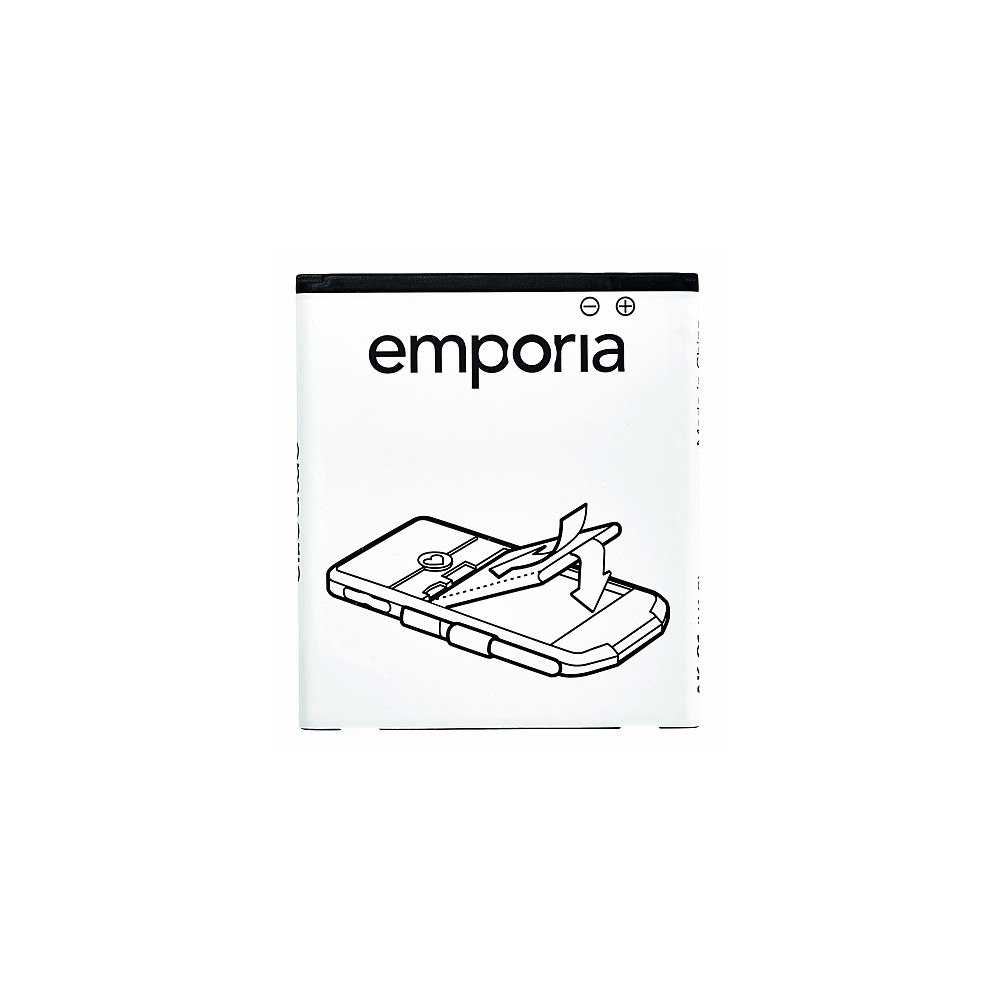 Emporia Emporia AK-S3-BC, Batteri, Emporia, SMART.3, Svart, Vit, Lit...