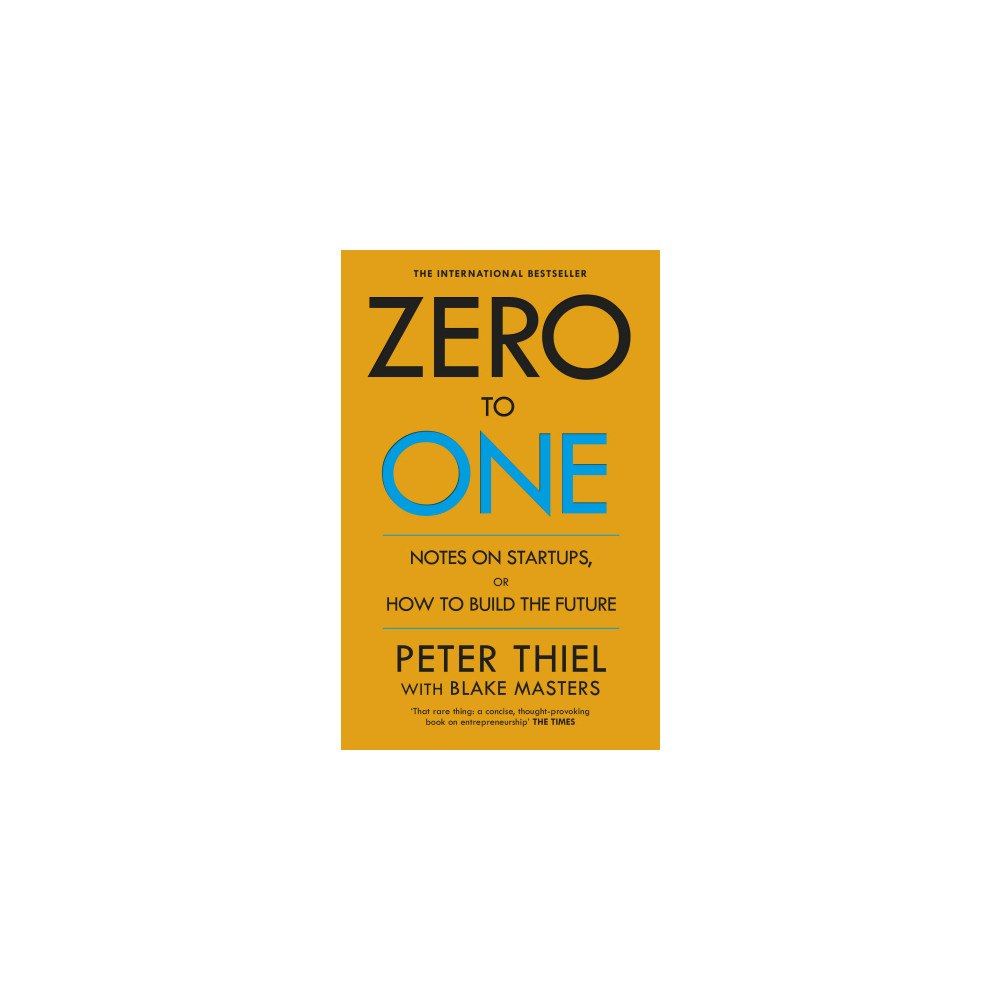 Blake Masters Zero to One (pocket, eng)