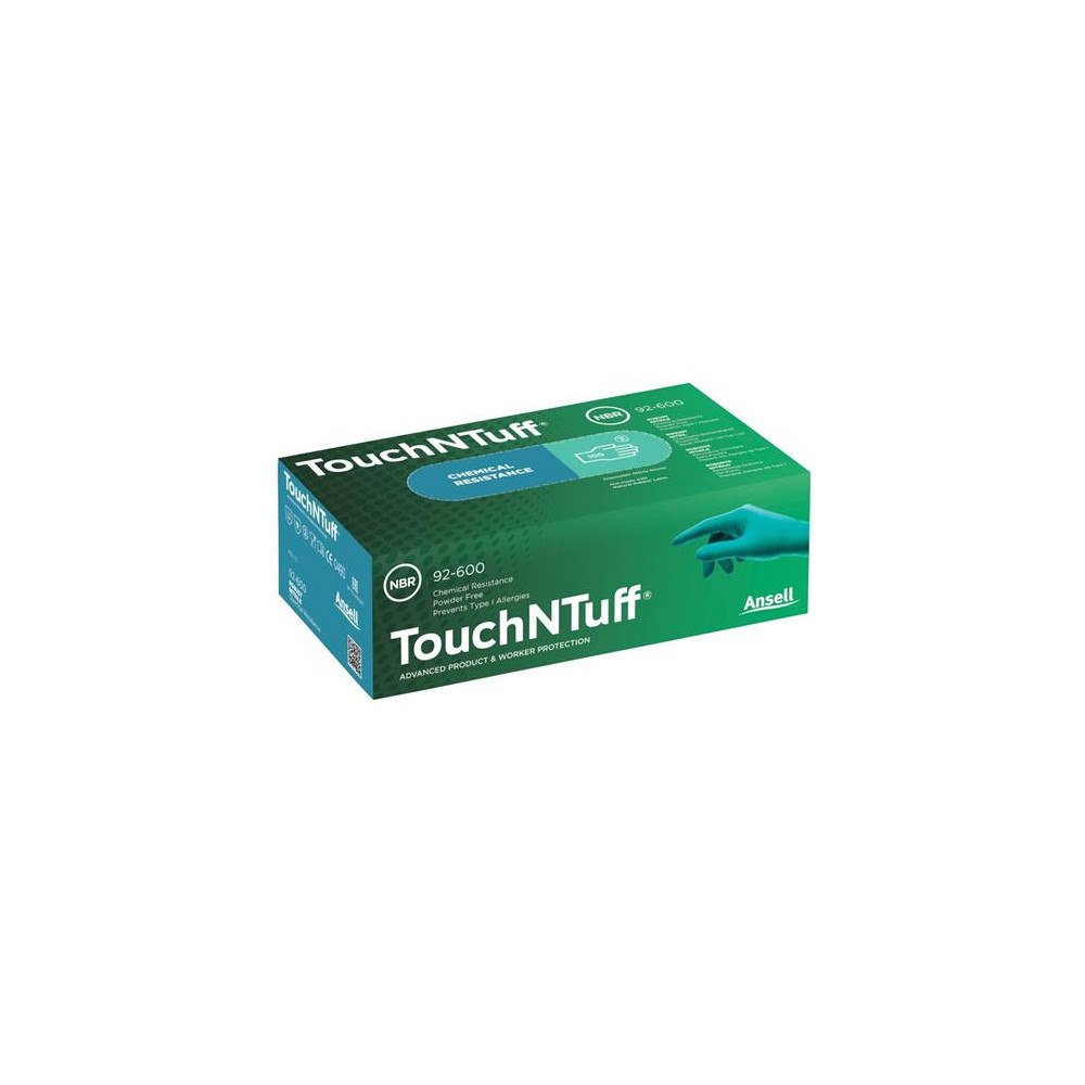 Ansell Healthcare Europe s.a/n.v. Engångshandskar TNT92-600 nitril oparfymerade puderfria 6,5-...