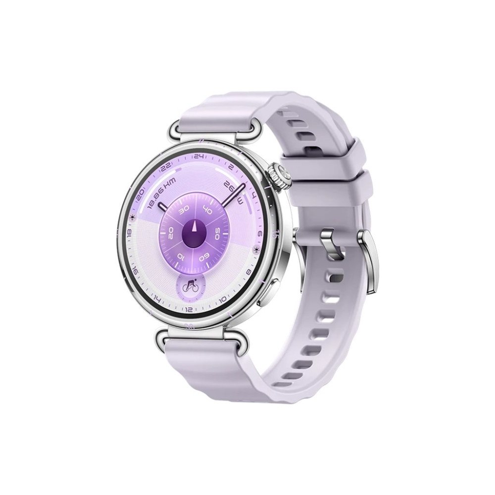 Huawei Huawei Watch GT 6 - rostfritt stål - smart klocka med rem - lila - lila