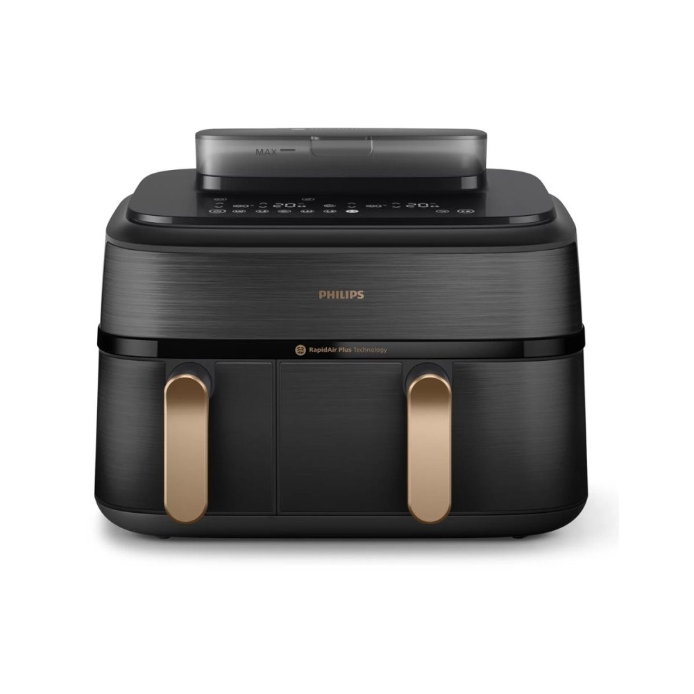 Philips Philips 5000 Series NA552 - dubbel luftfritös - svart rostfritt stål