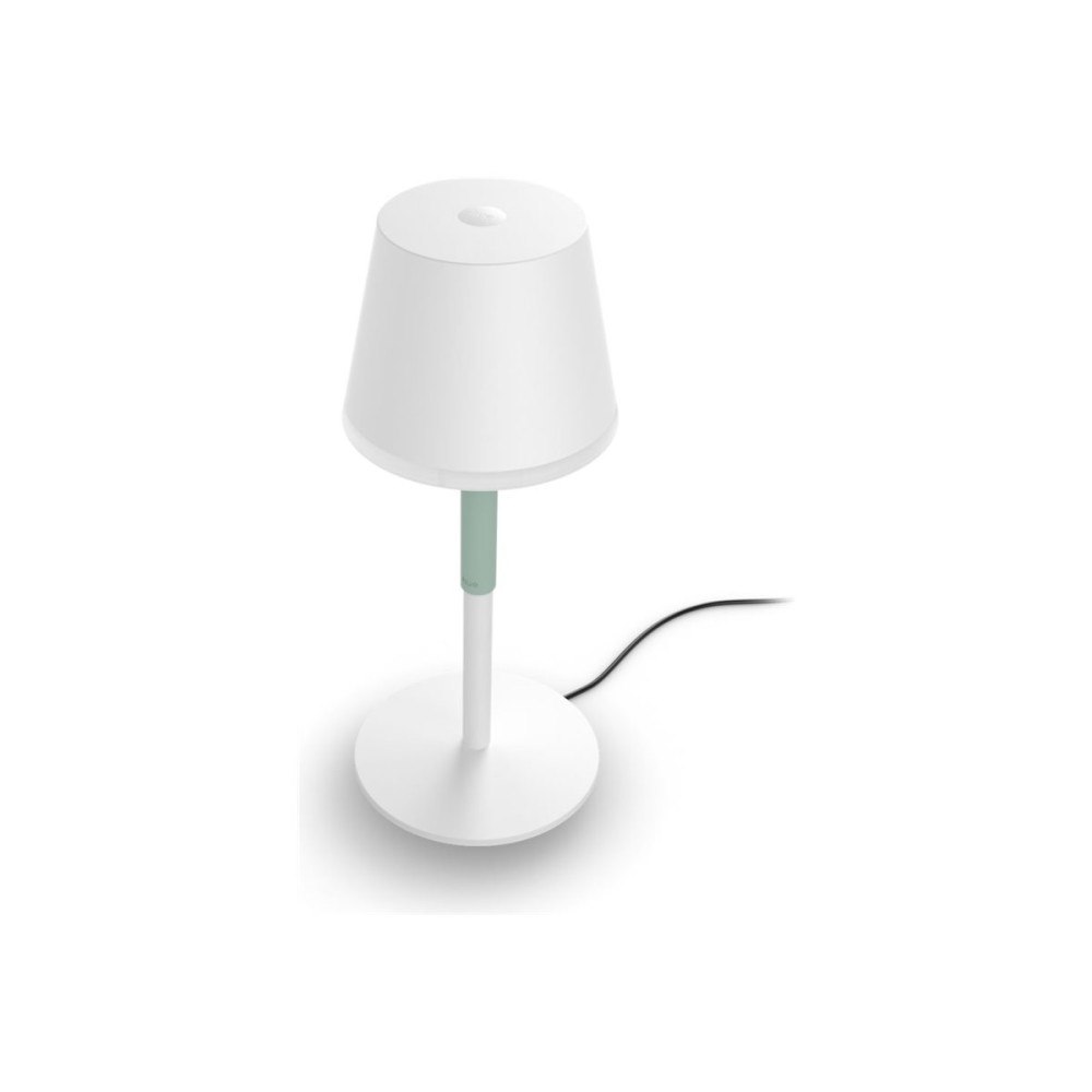 Philips Philips Hue White and Color Ambiance Go - bordslampa - LED - 16 miljoner färger - vit, sage green grip