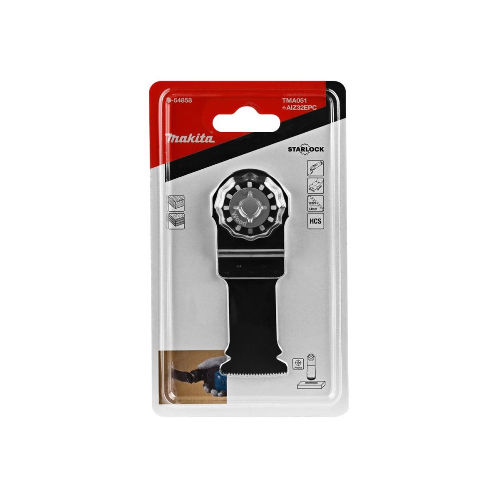 Makita Makita TMA051 - sågblad för håltagning - för trä, spånskiva, plywood, mjuka träslag, epoxi, laminate flooring