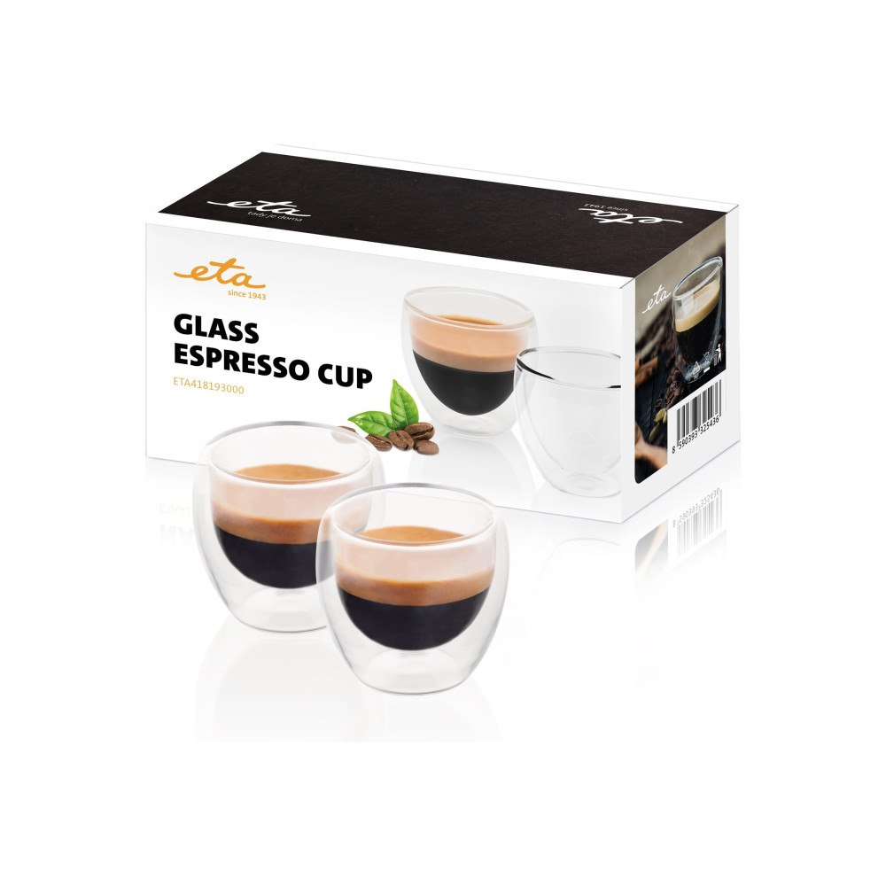 ETA ETA 4181 93000 - espresso glas - 80 ml (paket om 2)