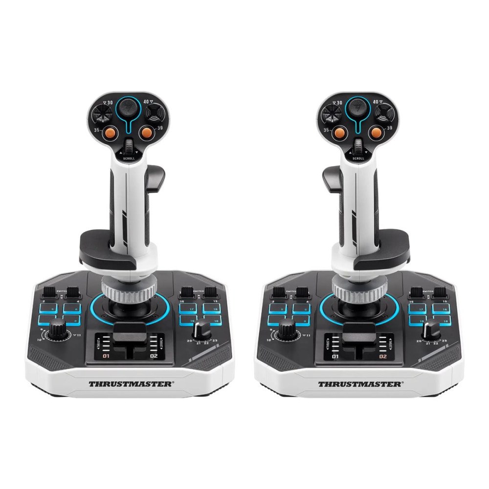 ThrustMaster ThrustMaster Space Sim Duo Sol-R 2 HOSAS - joystick - kabelansluten