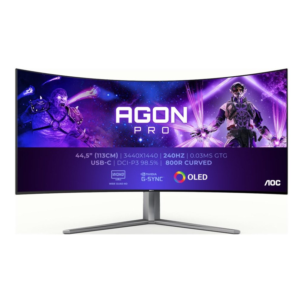 AOC AOC AGON PRO AG456UCZD - OLED-monitor - böjd - 45" - HDR