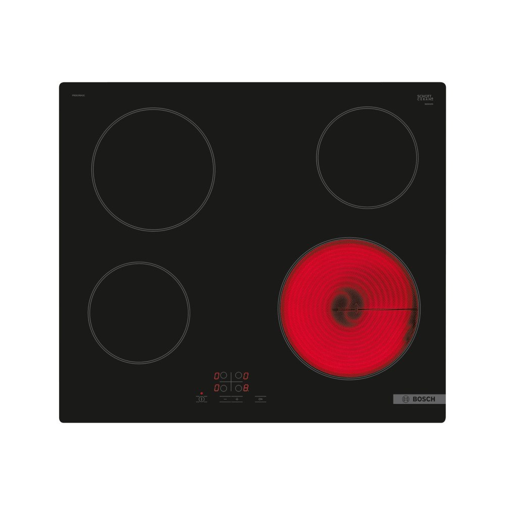 Bosch Bosch Serie | 4 PKE61RBA2E keramisk häll - 60 cm - svart - keramik - ramlös