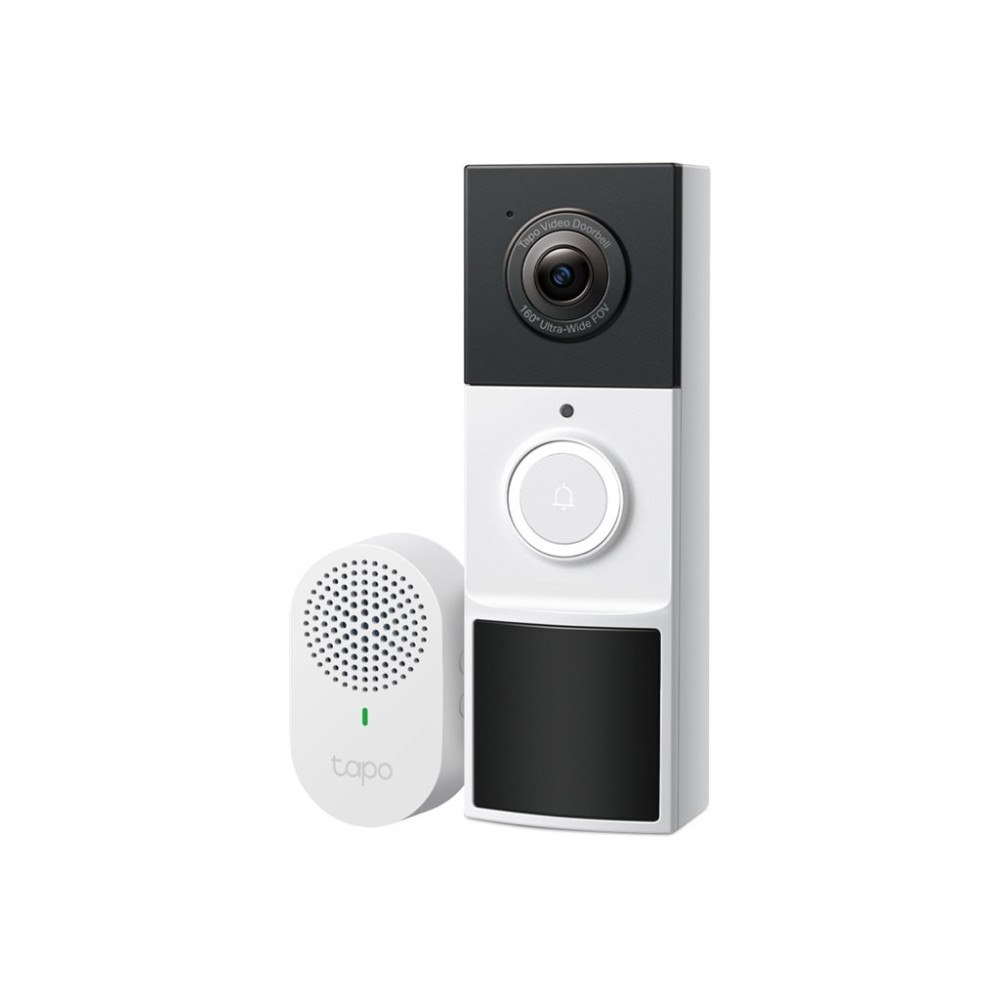 TP-LINK Tapo D210 V1 - dörrklockskamera - 802.11b, 802.11g, 802.11n - med Tapo Doorbell Chime