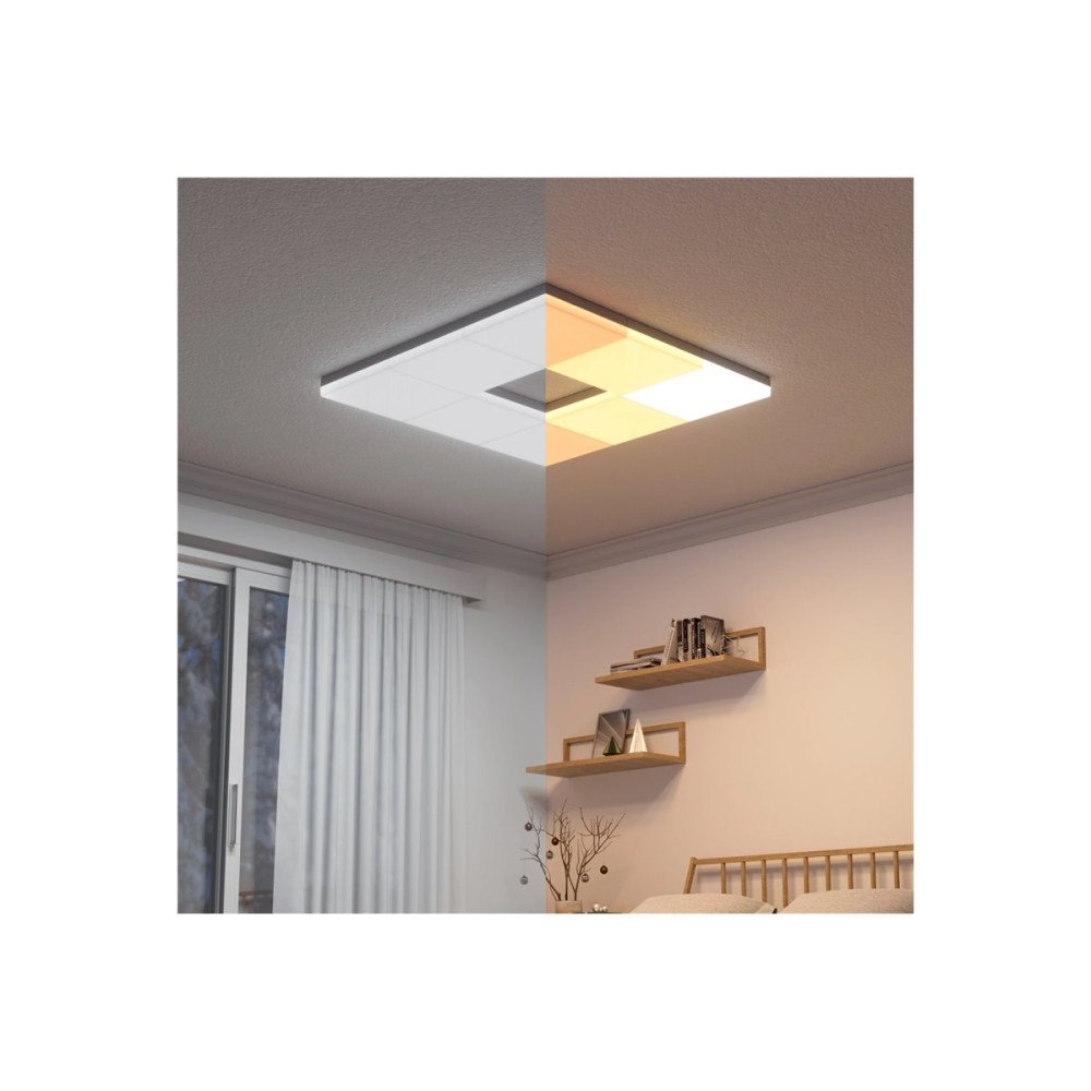 Nanoleaf Nanoleaf Skylight Starter Kit - taklampspanel - LED - 300 x 300 mm - 16 W - totalt: 50 W - RGB/varmt till kallt vitt lju...