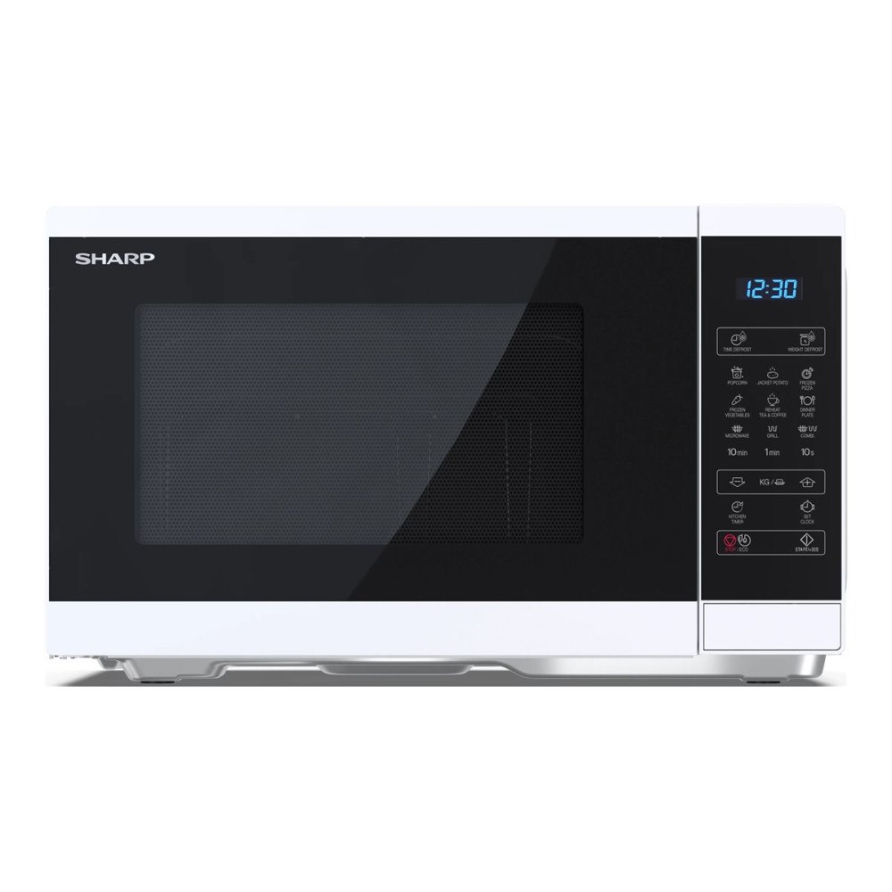 Sharp Sharp Classic series YC-MG252AE-W - mikrovågsugn med grill - fristående - vit