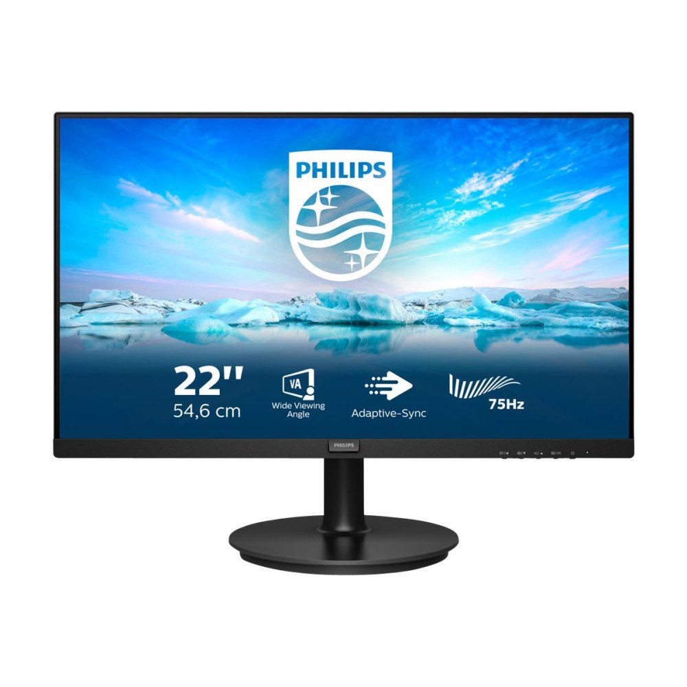 Philips Philips V-line 222V8LA - LED-skärm - Full HD (1080p) - 22"