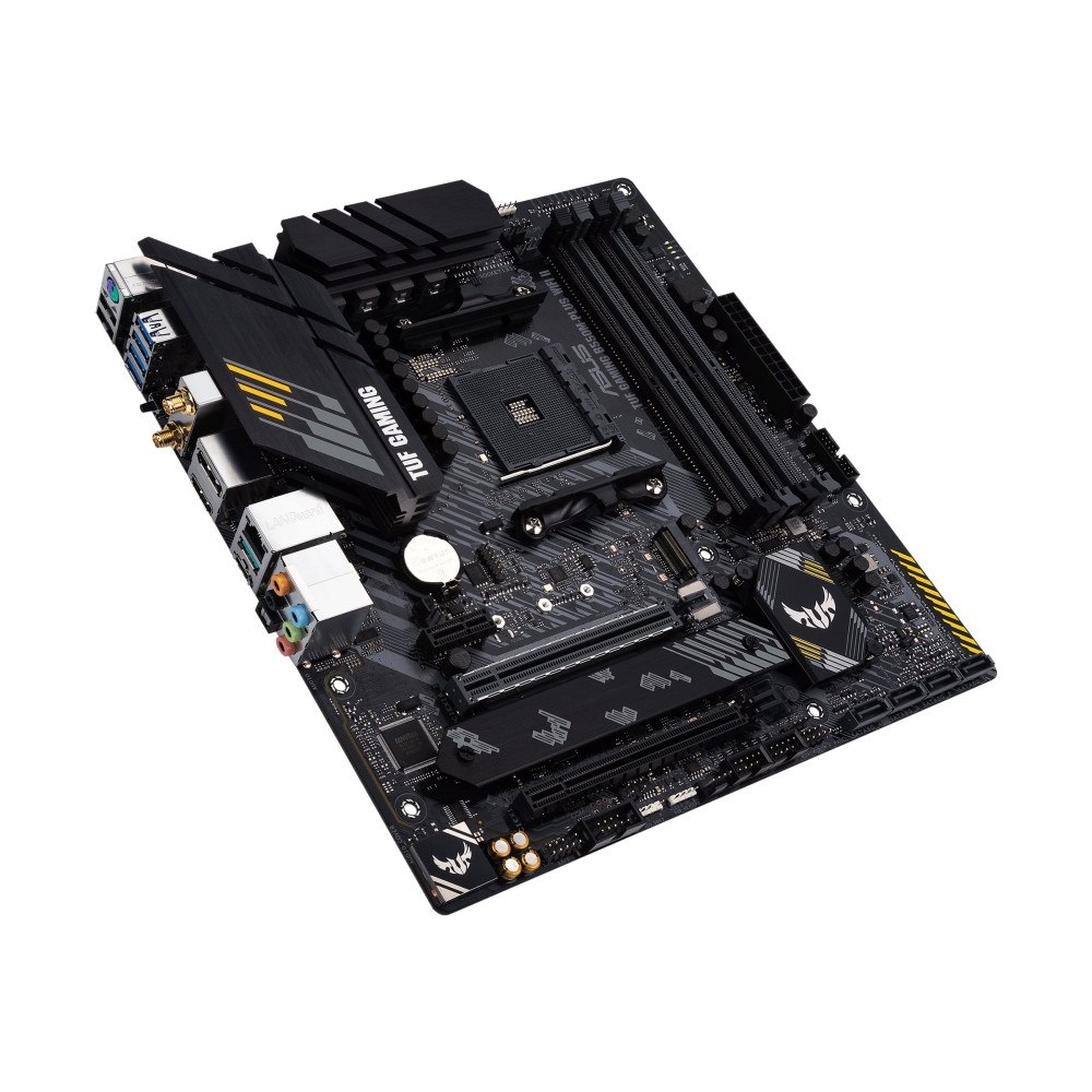 ASUS ASUS TUF GAMING B550M-PLUS WIFI II - moderkort - micro ATX - Socket AM4 - AMD B550