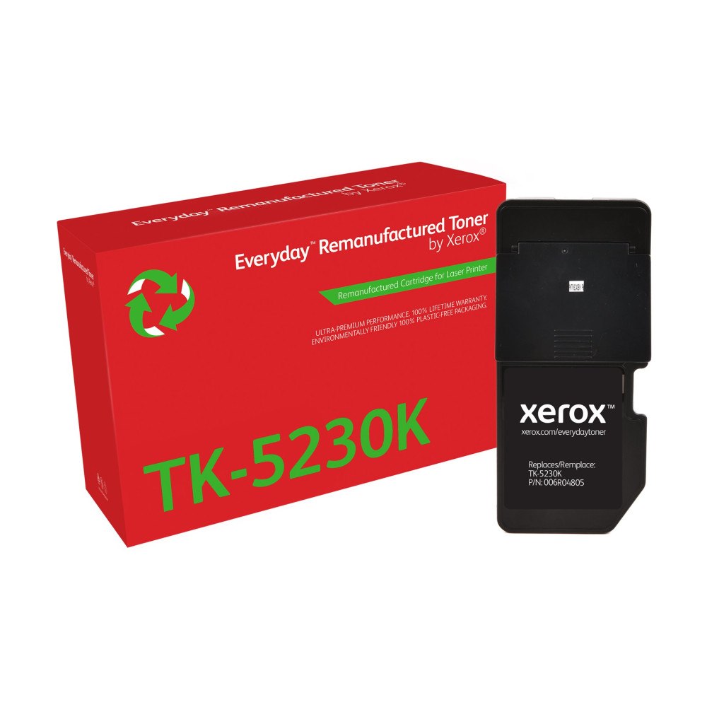 XEROX Everyday - svart - kompatibel - återanvänd - tonerkassett (alternativ för: Kyocera TK-5230K) - Green World Alliance retu...