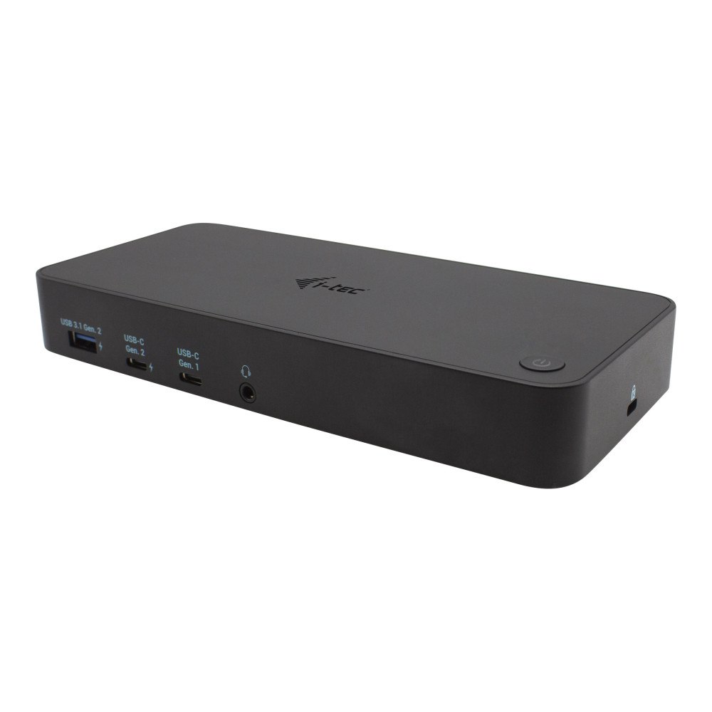 i-tec i-Tec - dockningsstation - USB-C / Thunderbolt 3 - DP, HDMI - 1GbE
